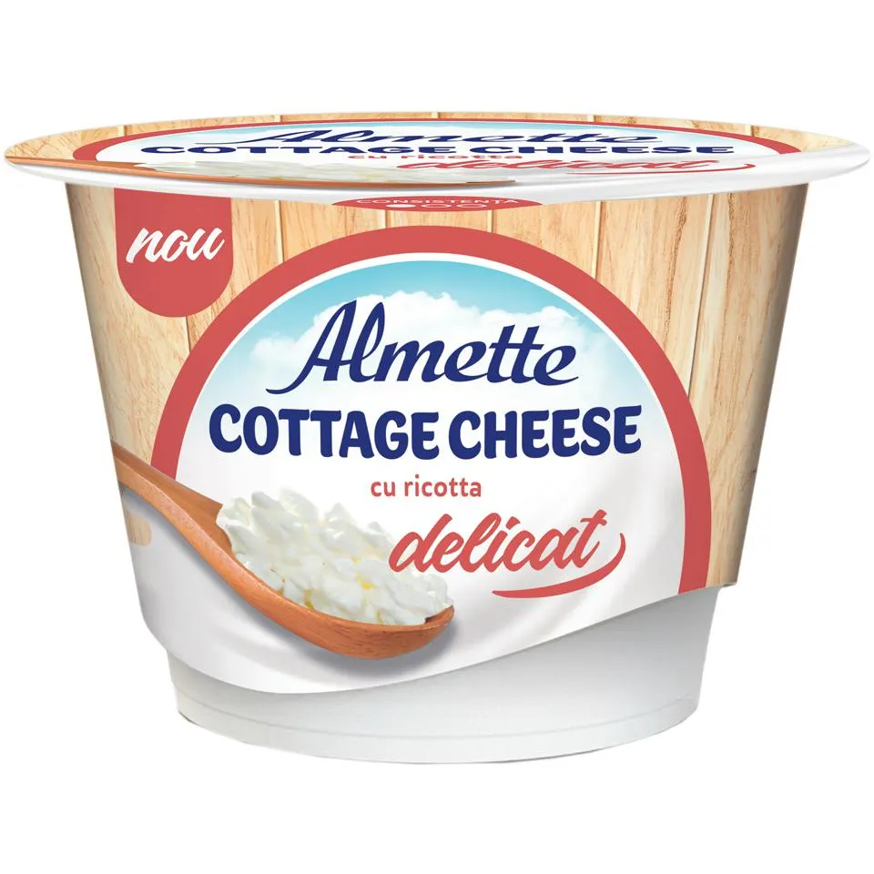 Almette | Branza cottage cu ricotta 165g