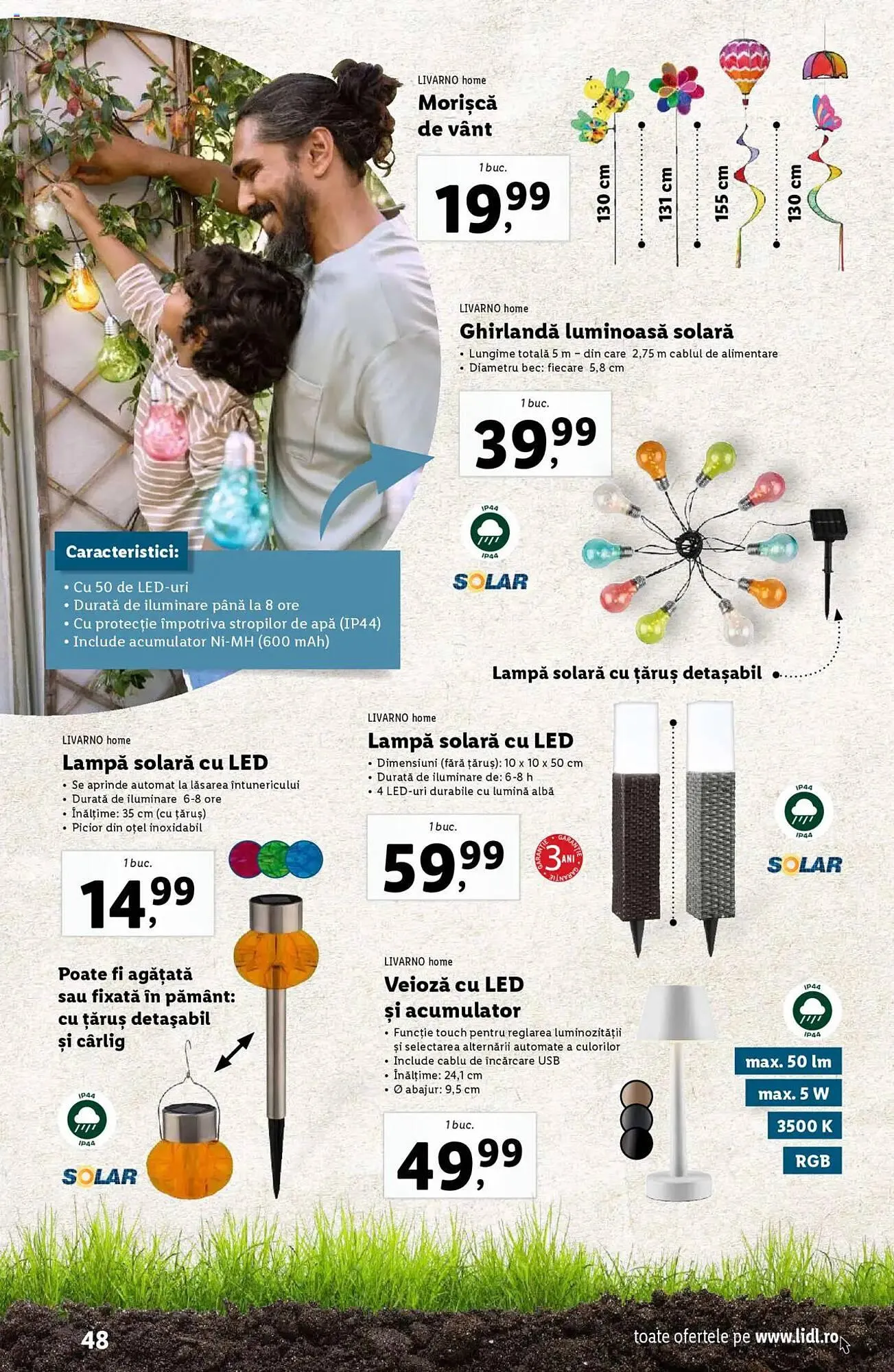 Catalog Catalog Lidl de la 24 februarie până la 13 aprilie 2025 - Revista Pagina 48