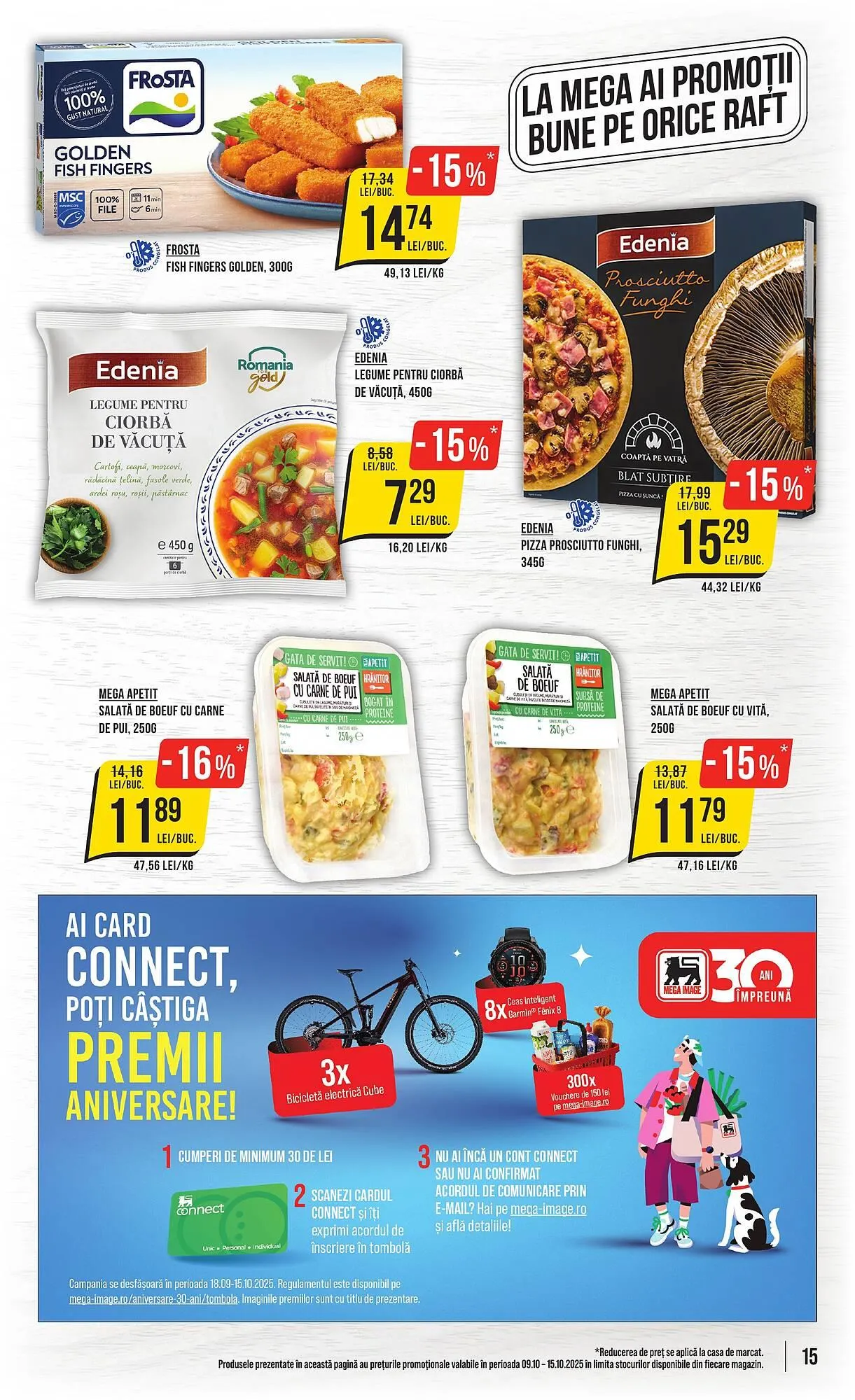 Catalog Catalog Mega Image de la 9 octombrie până la 15 octombrie 2025 - Revista Pagina 15