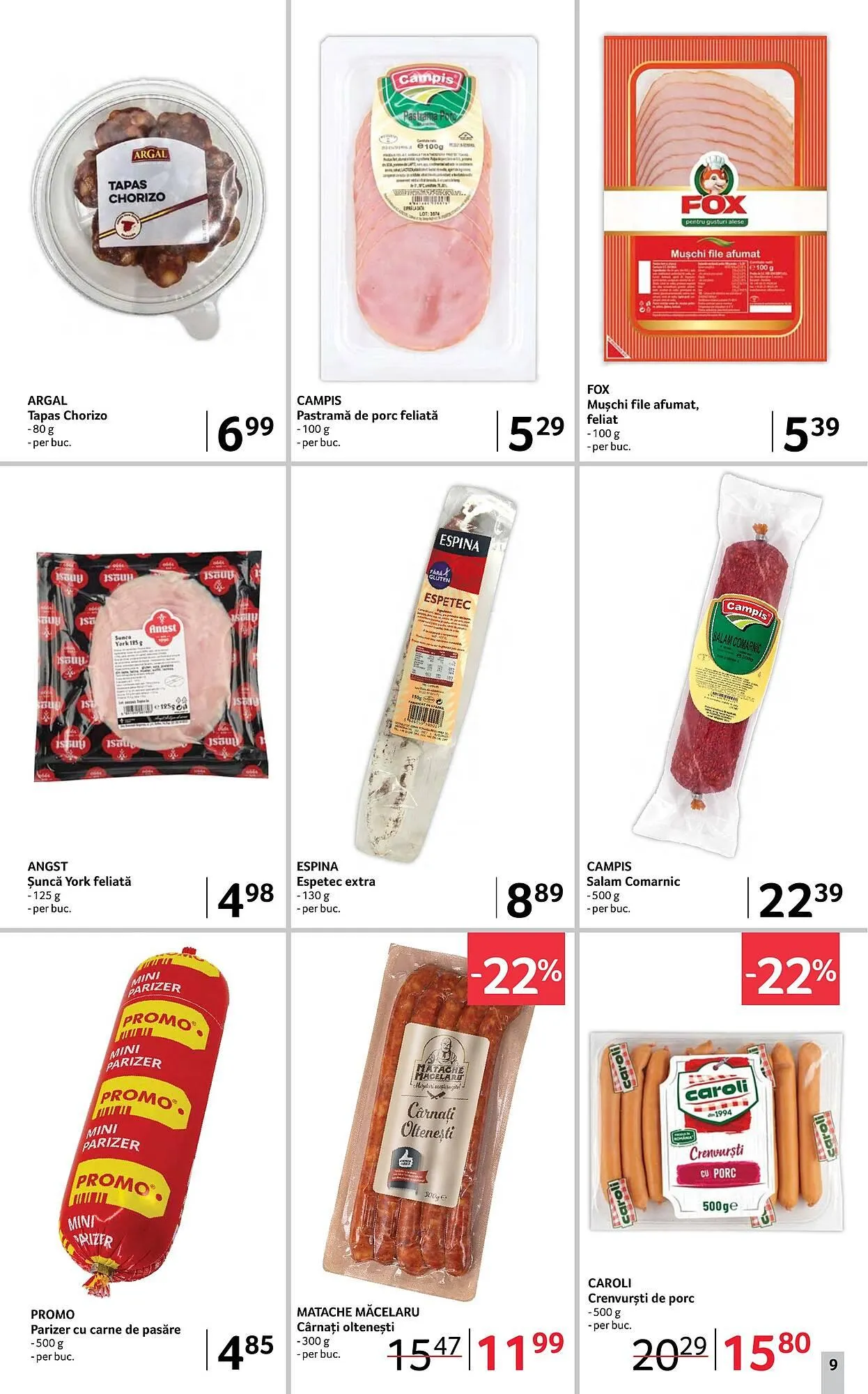 Catalog Catalog Selgros de la 3 octombrie până la 16 octombrie 2025 - Revista Pagina 9