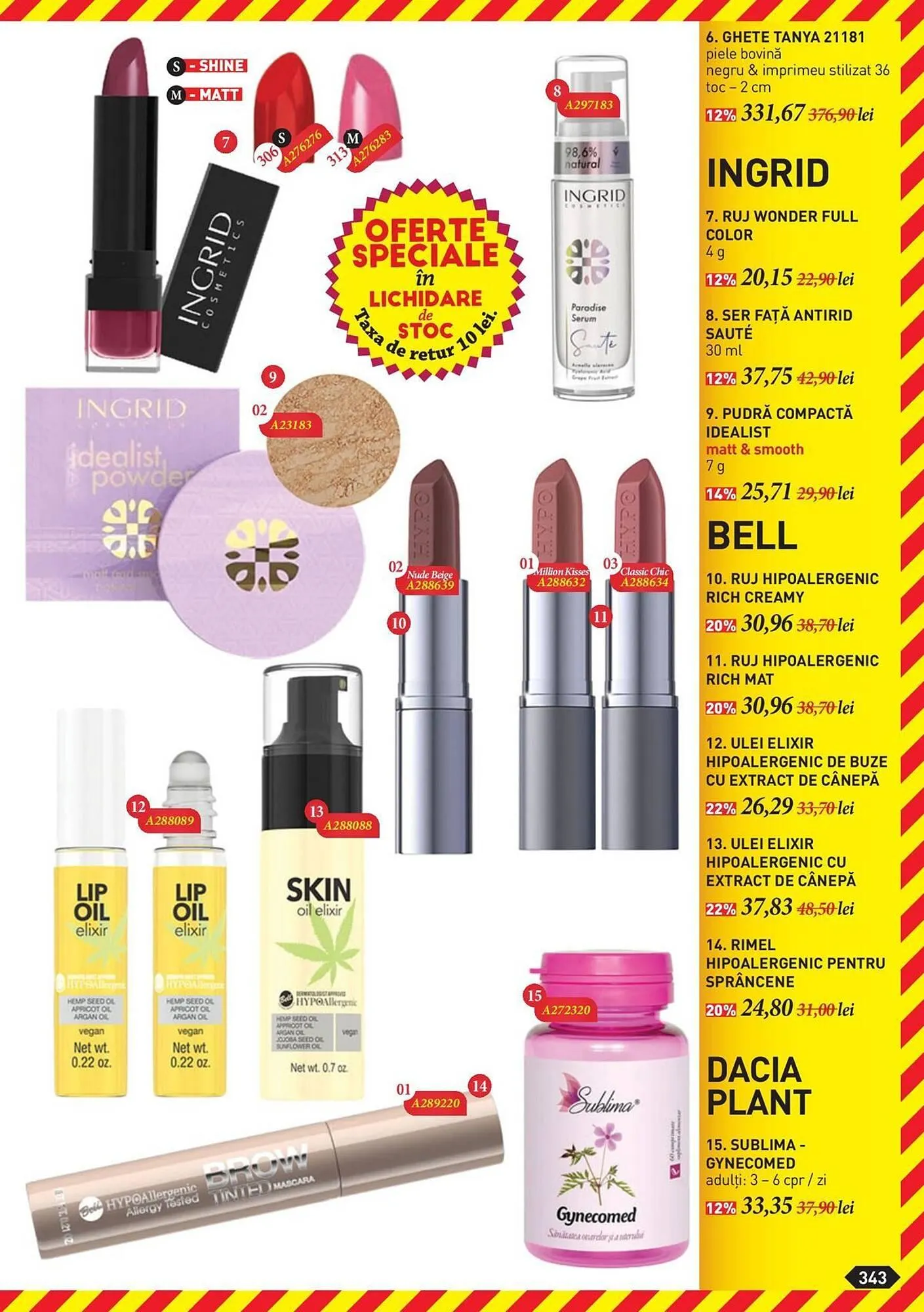 Catalog Infinity catalog de la 5 martie până la 30 aprilie 2024 - Revista Pagina 345