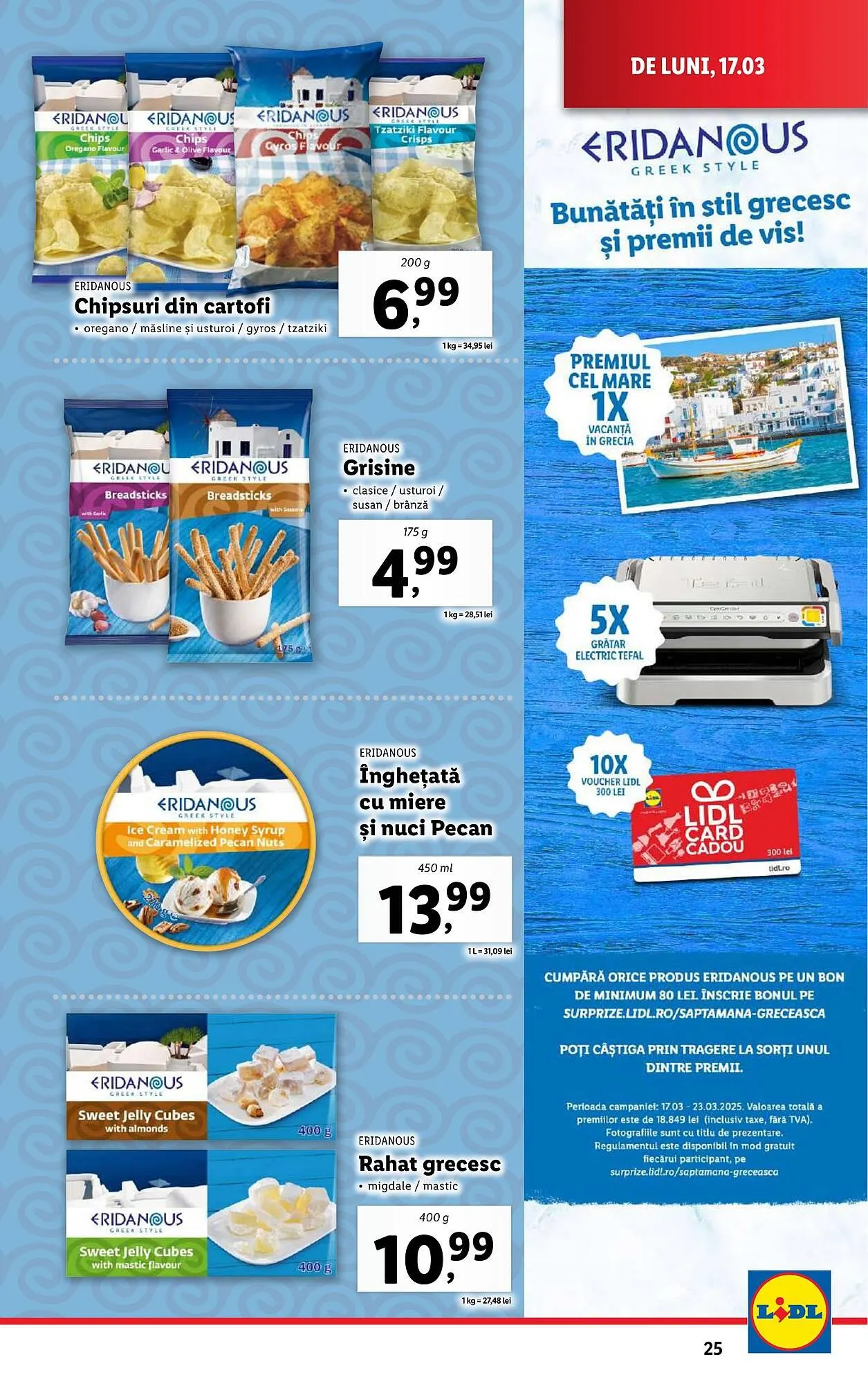 Catalog Catalog Lidl de la 17 martie până la 23 martie 2025 - Revista Pagina 25