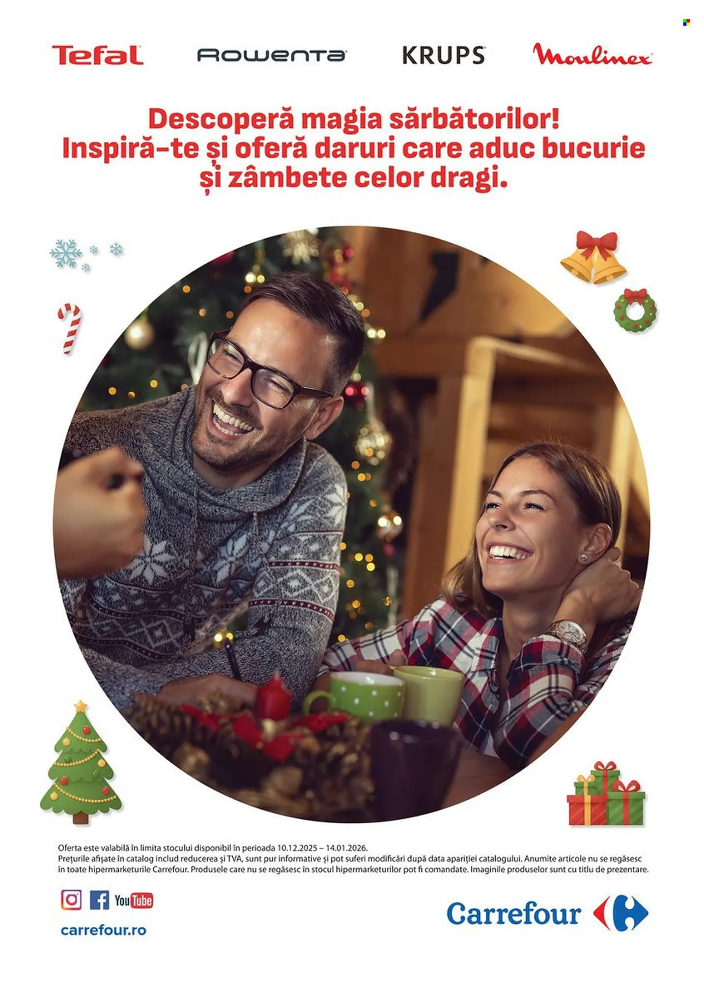 Catalog Catalog Carrefour de la 10 decembrie până la 14 ianuarie 2026 - Revista Pagina 1