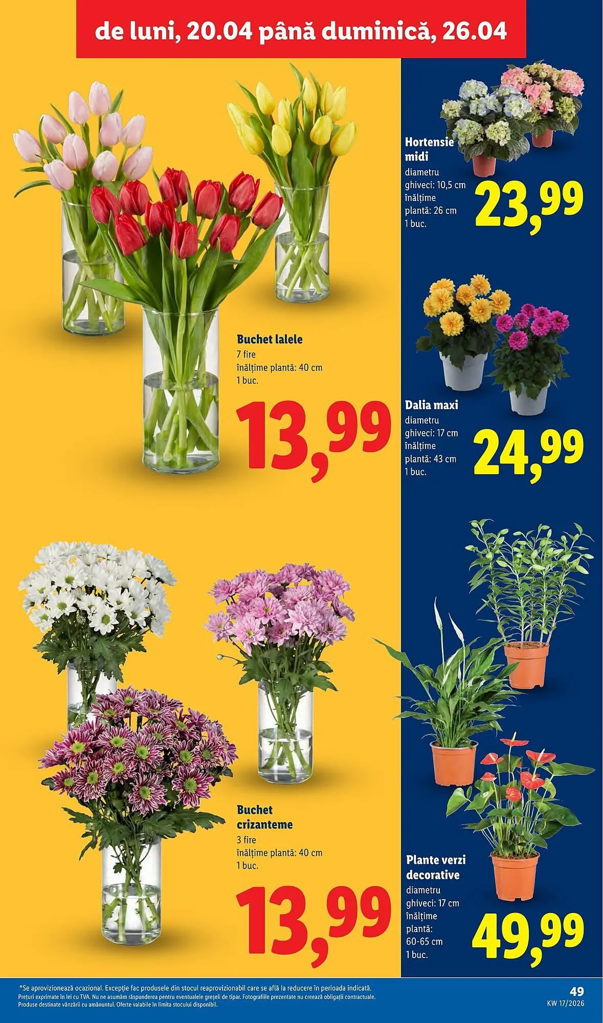 Catalog Catalog Lidl de la 20 aprilie până la 26 aprilie 2026 - Revista Pagina 49