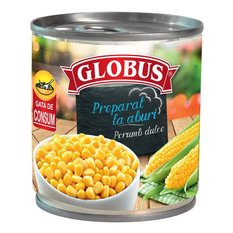 Porumb dulce Globus, 150 g Porumb dulce Globus, 150 g