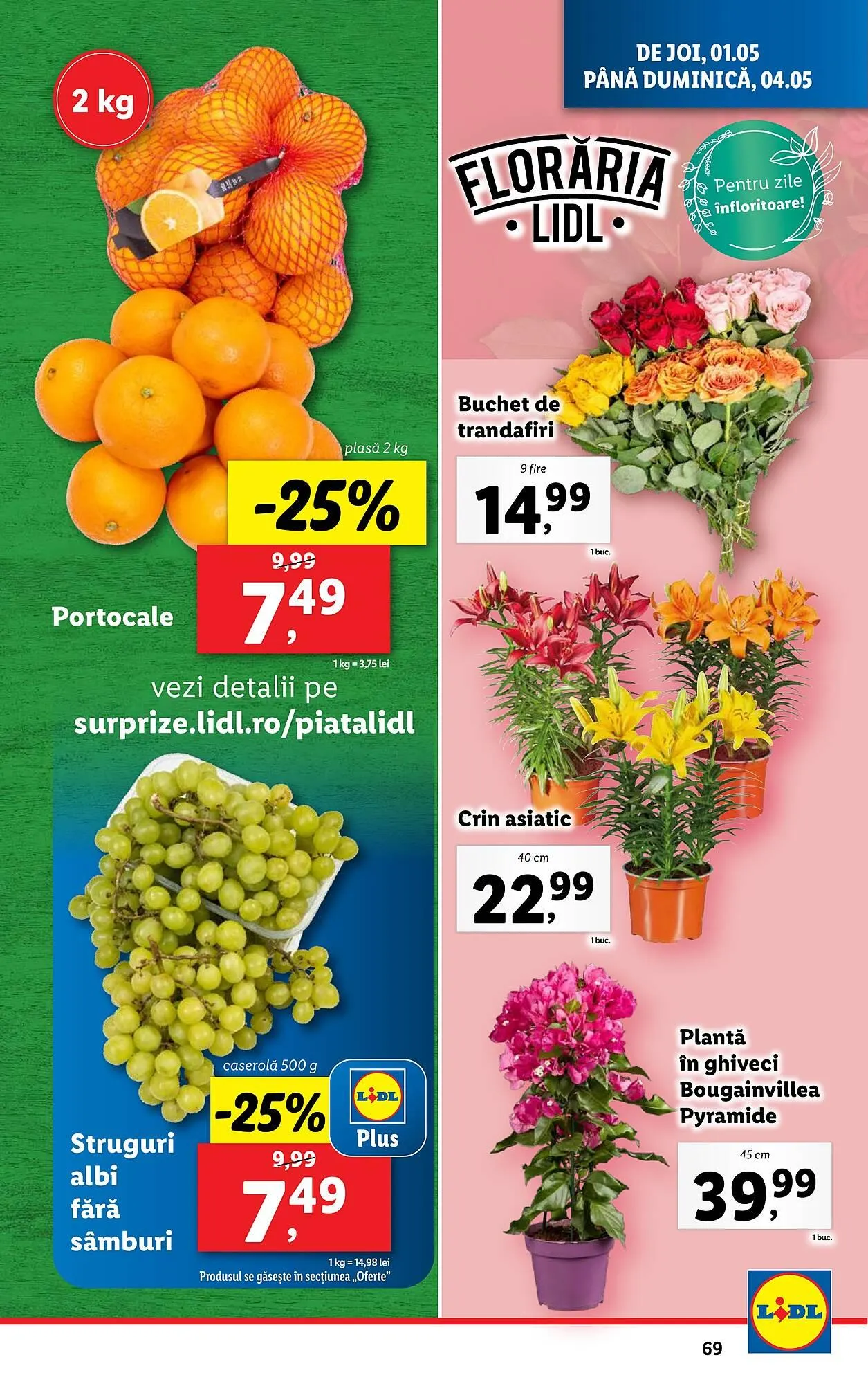 Catalog Catalog Lidl de la 22 aprilie până la 27 aprilie 2025 - Revista Pagina 69