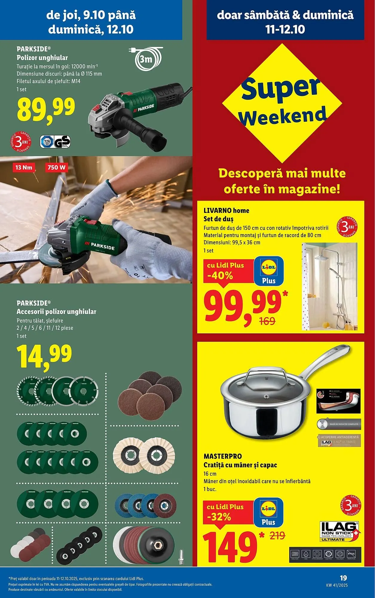 Catalog Catalog Lidl de la 6 octombrie până la 12 octombrie 2025 - Revista Pagina 19