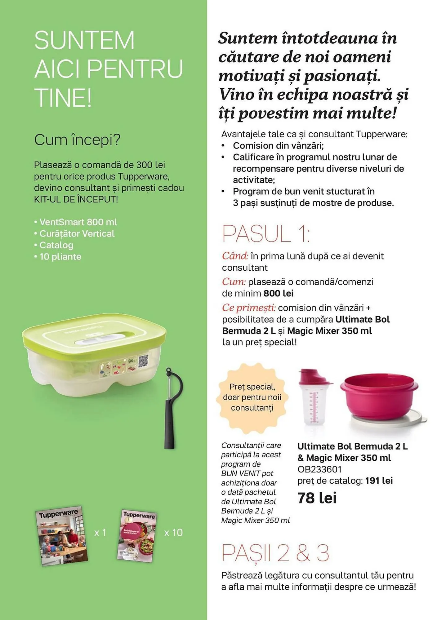 Catalog Tupperware catalog de la 6 noiembrie până la 3 decembrie 2023 - Revista Pagina 10