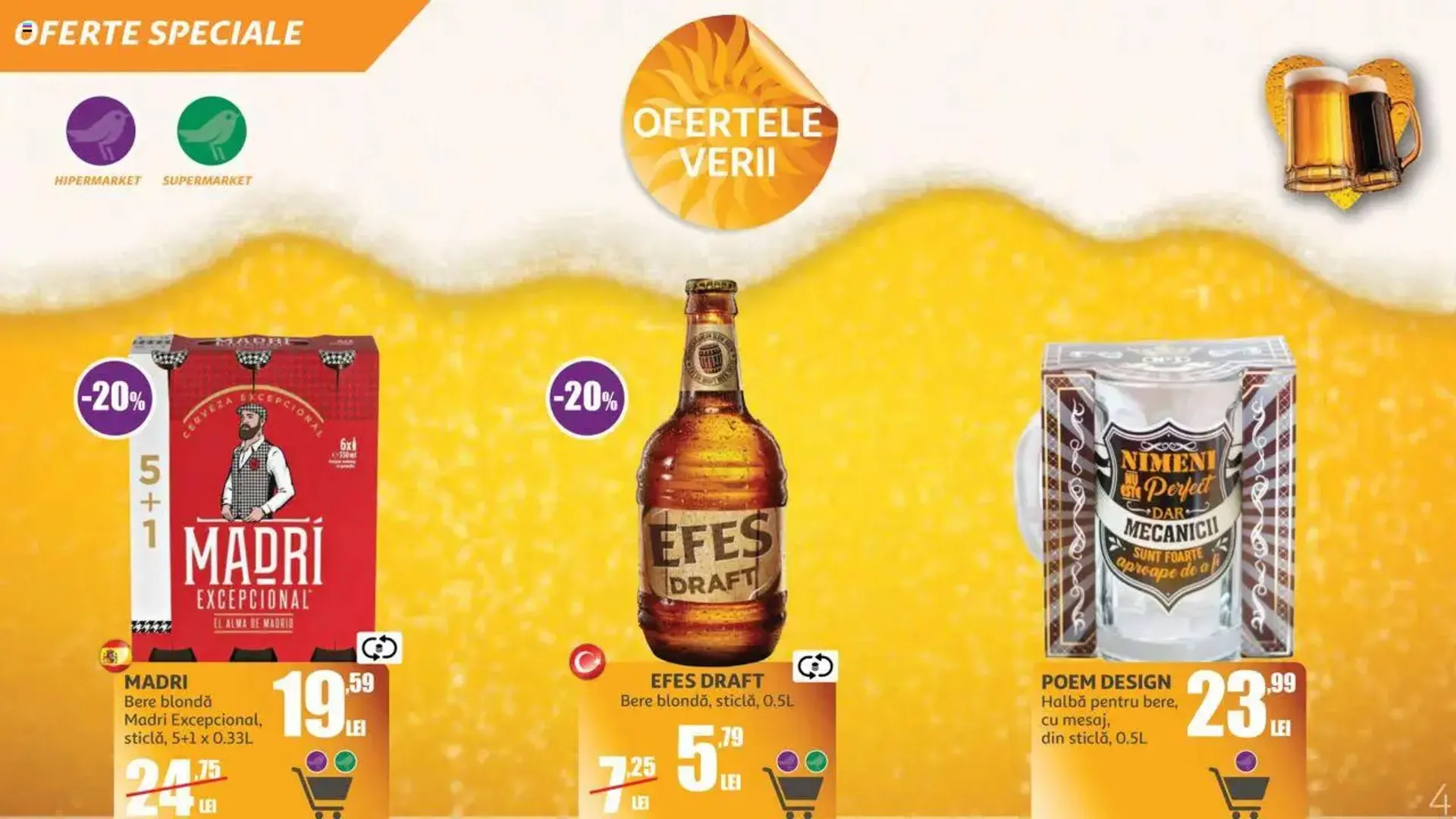 Catalog Catalog Auchan de la 11 iunie până la 15 iulie 2025 - Revista Pagina 4