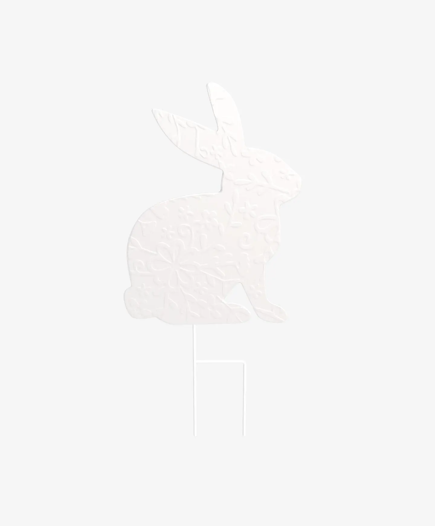 Decorațiune metalică iepuraș