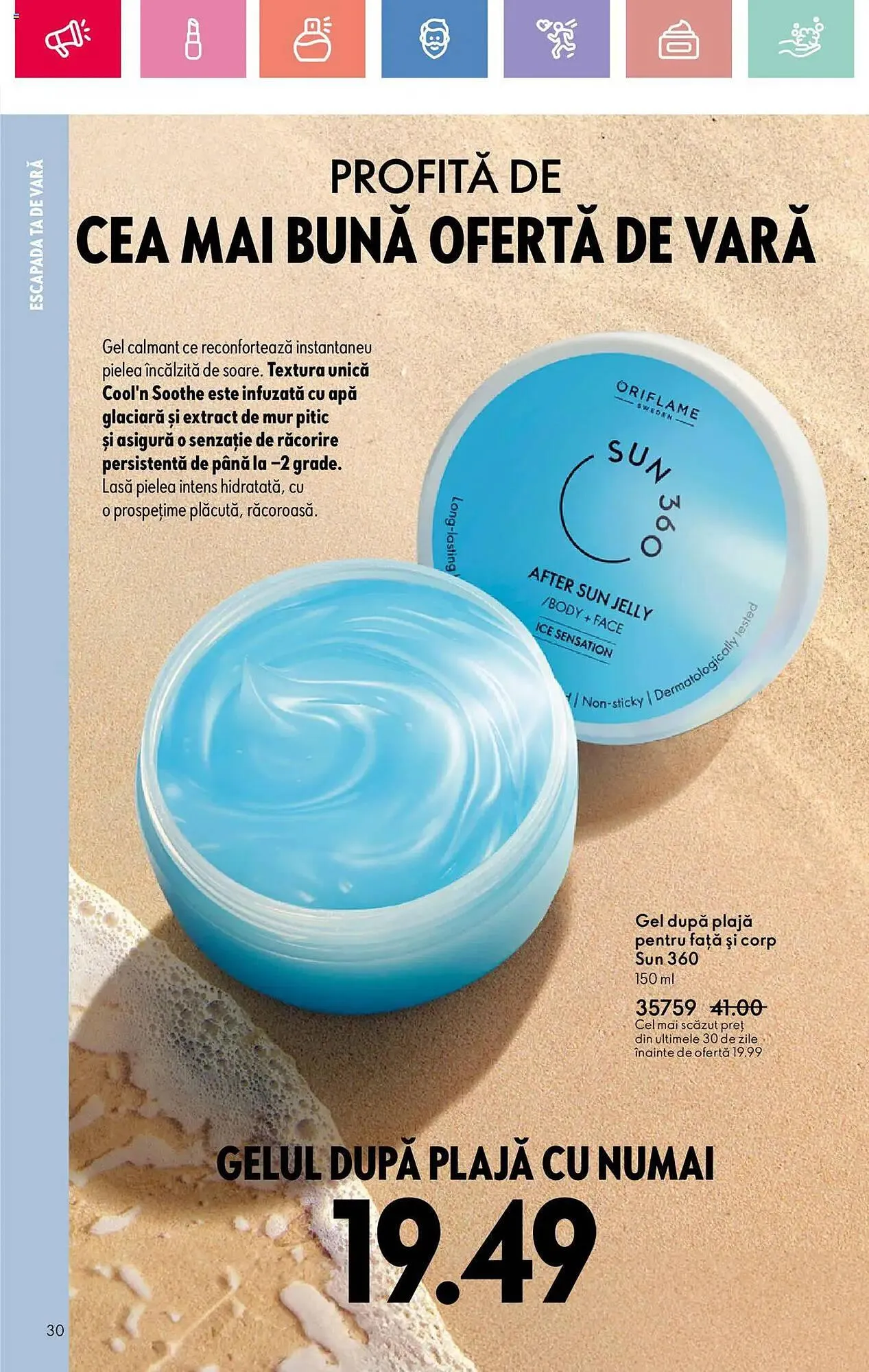 Catalog Catalog Oriflame de la 15 iunie până la 5 iulie 2025 - Revista Pagina 30