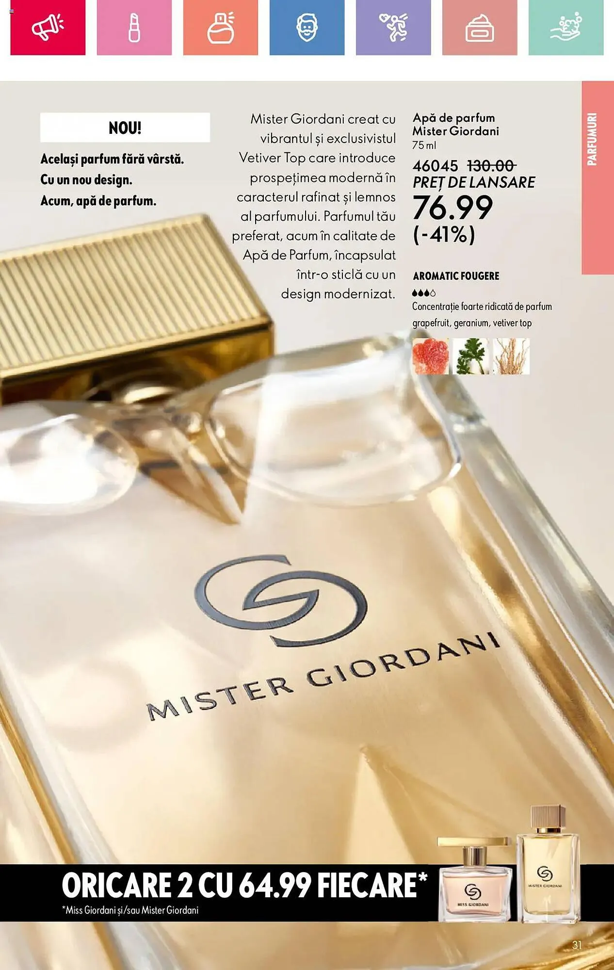 Catalog Catalog Oriflame de la 19 ianuarie până la 8 februarie 2025 - Revista Pagina 31