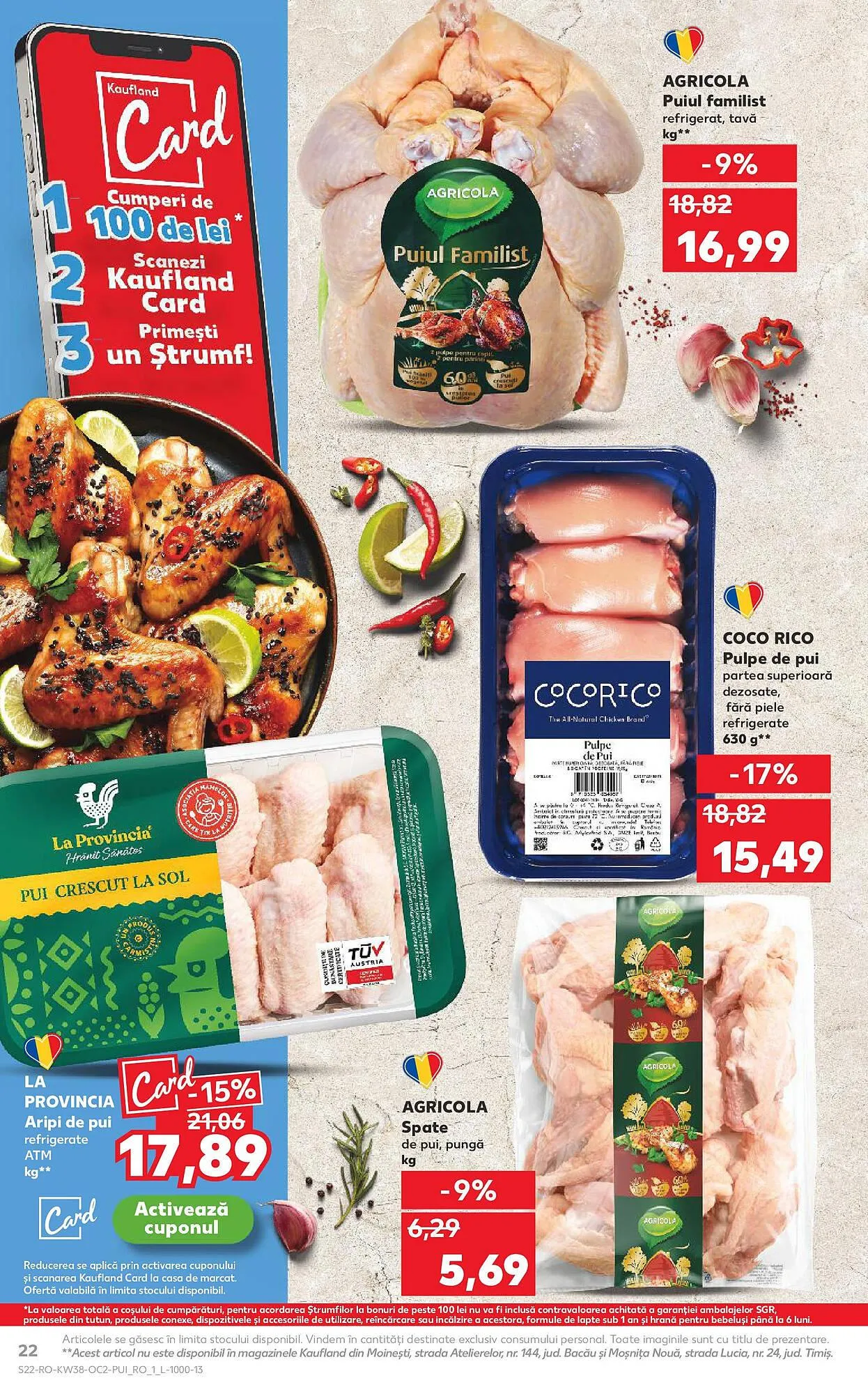 Catalog Catalog Kaufland de la 17 septembrie până la 23 septembrie 2025 - Revista Pagina 22