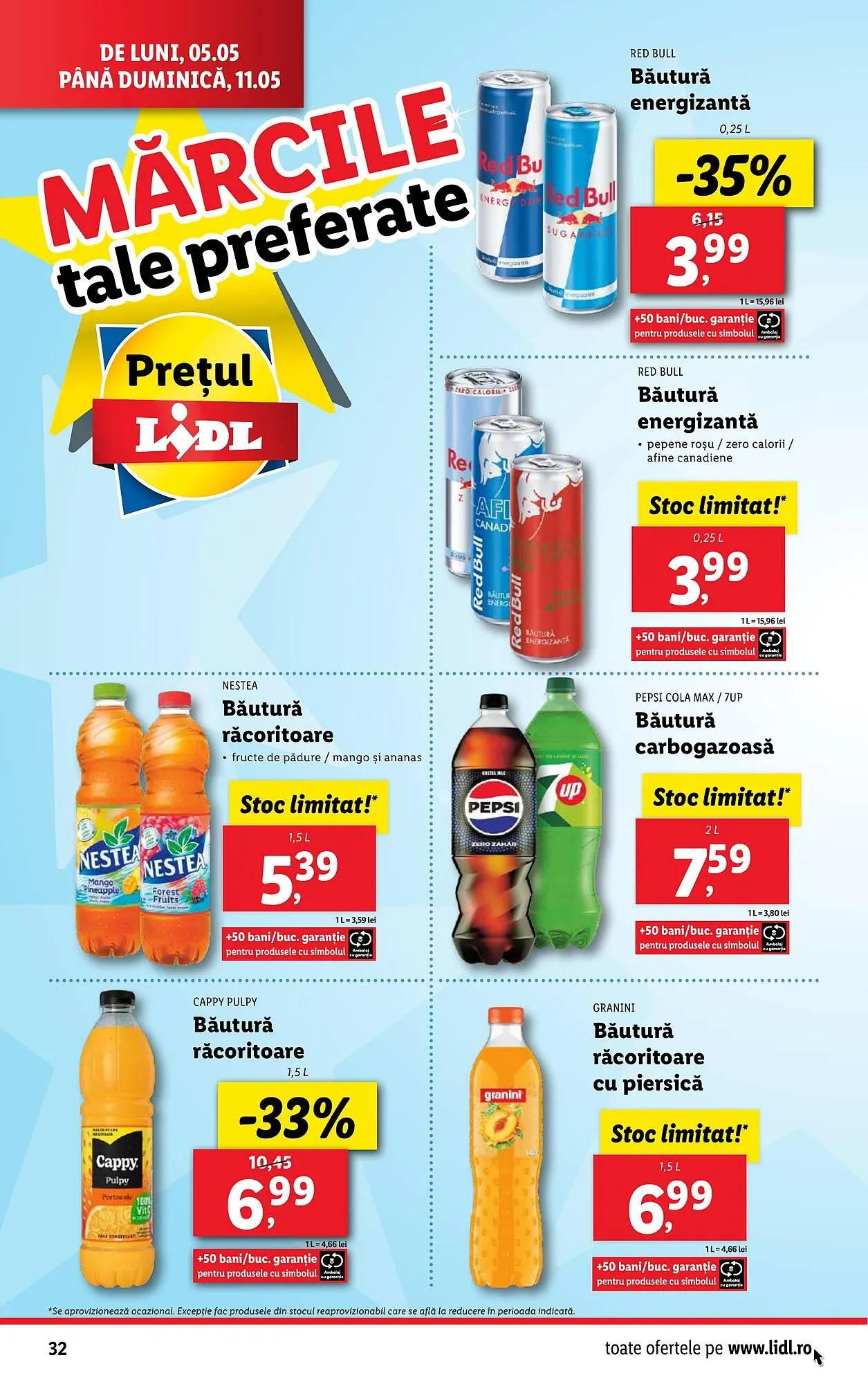 Catalog Catalog Lidl de la 5 mai până la 11 mai 2025 - Revista Pagina 32
