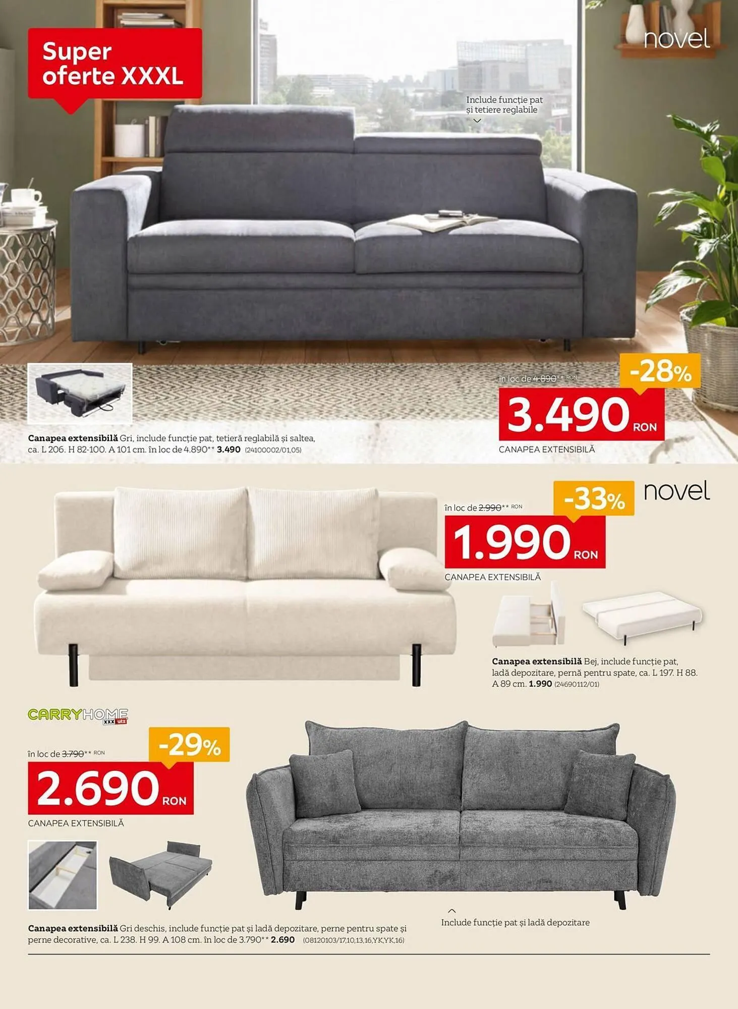 Catalog Catalog XXXLutz de la 6 noiembrie până la 30 noiembrie 2025 - Revista Pagina 6