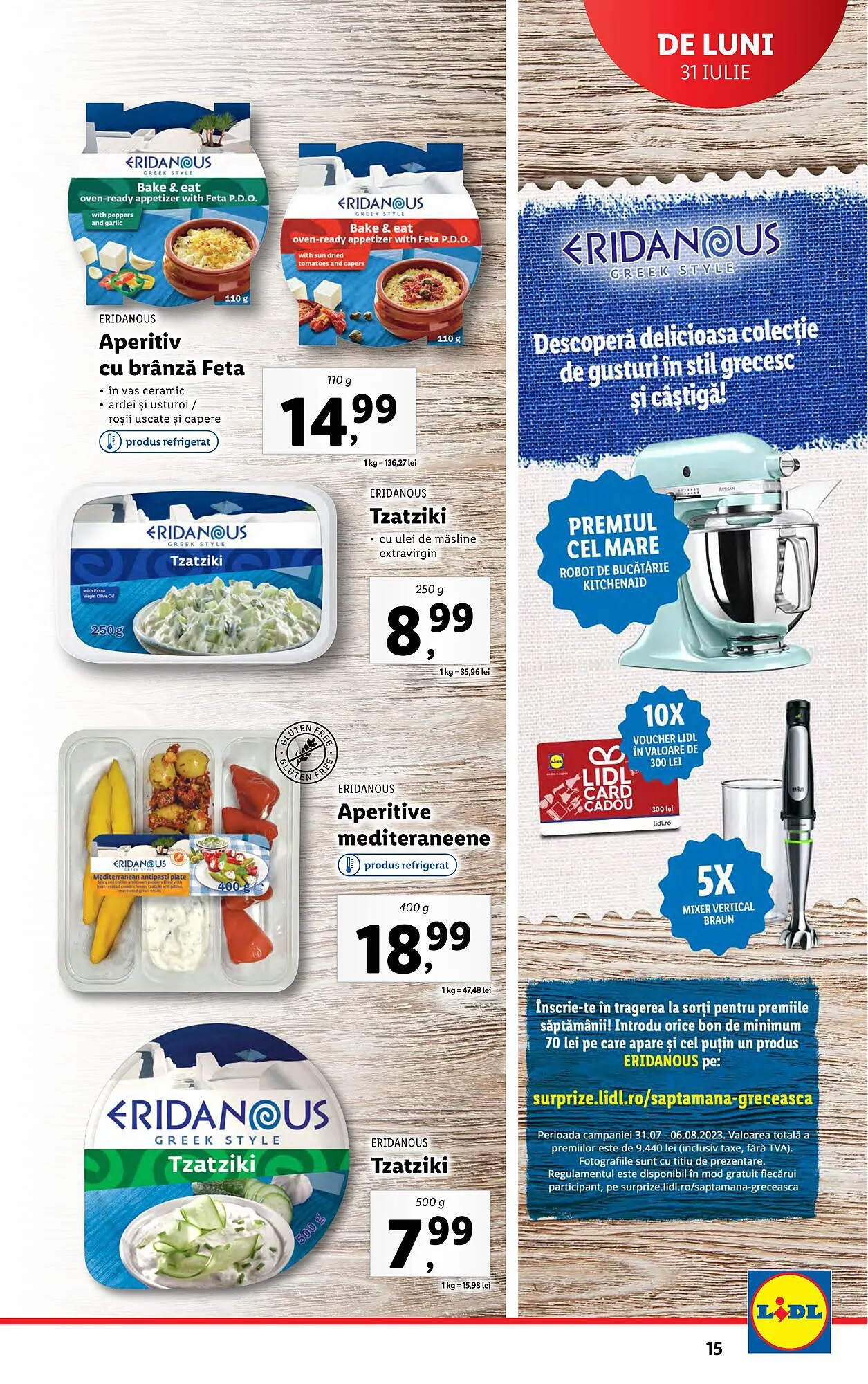 Catalog Lidl catalog de la 31 iulie până la 6 august 2023 - Revista Pagina 15