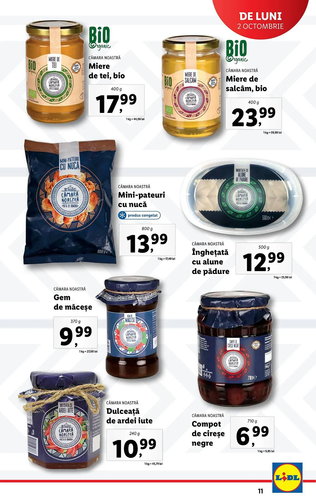 Catalog Lidl catalog de la 2 octombrie până la 8 octombrie 2023 - Revista Pagina 11