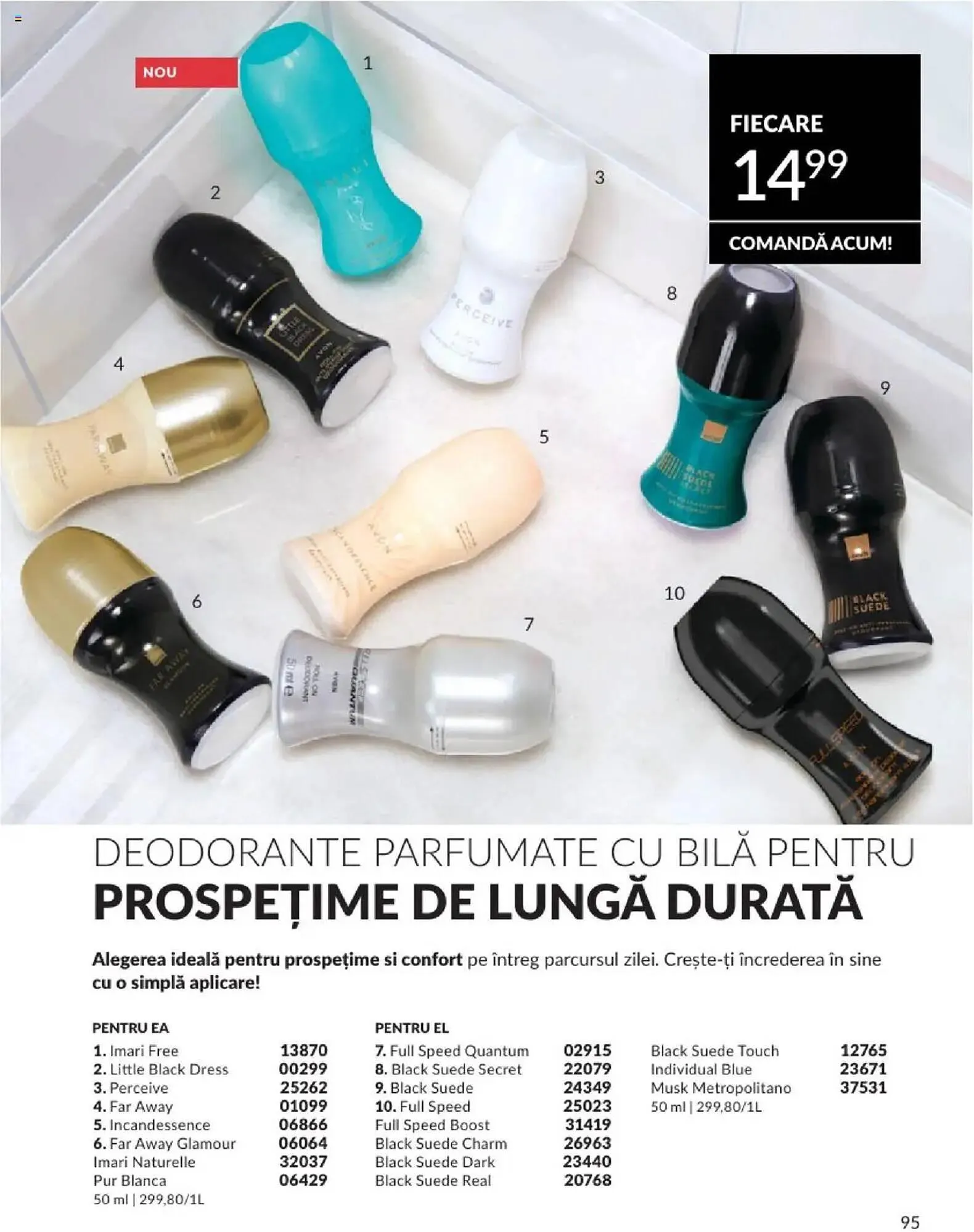 Catalog Catalog Avon de la 1 aprilie până la 30 aprilie 2025 - Revista Pagina 95