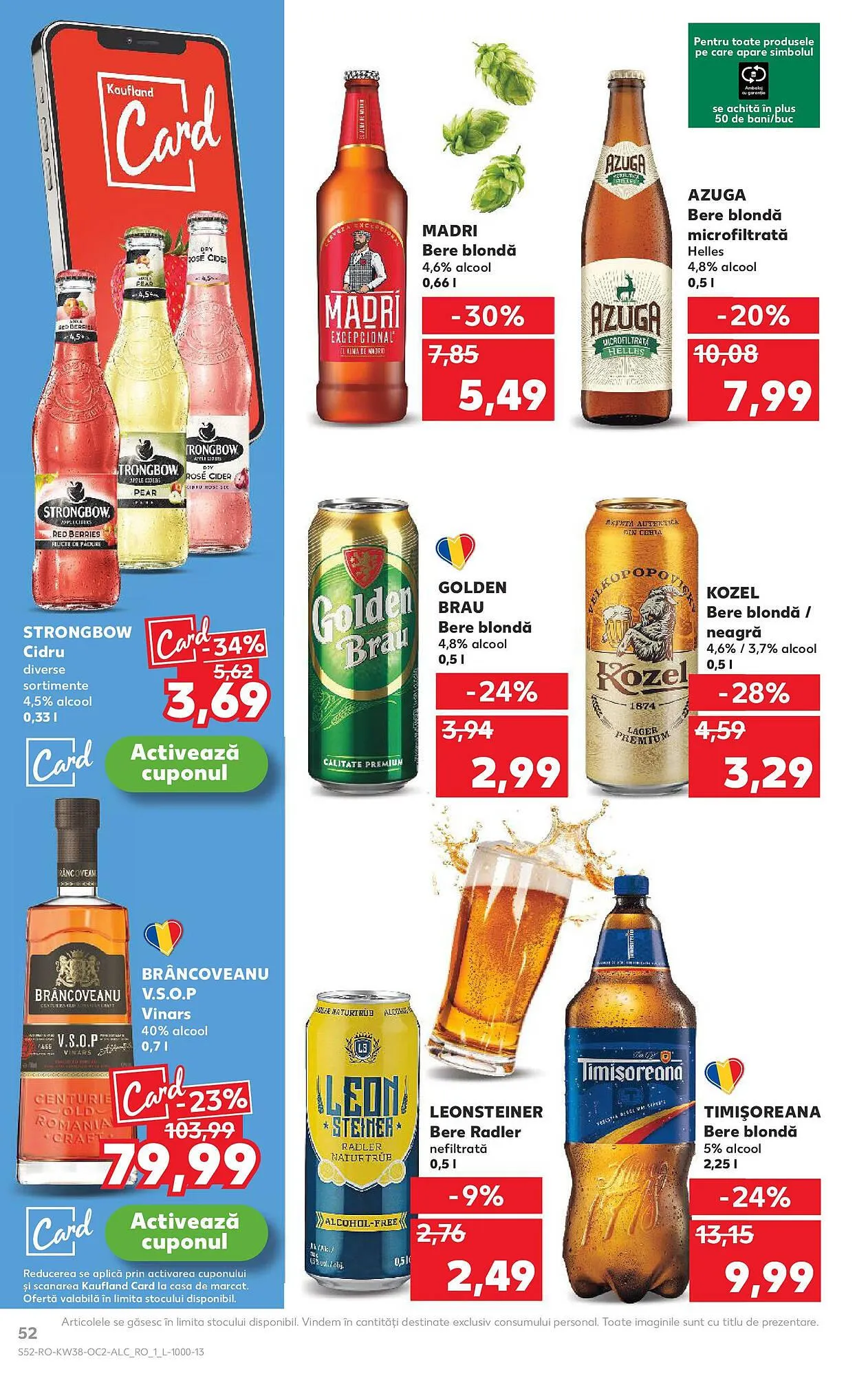 Catalog Catalog Kaufland de la 17 septembrie până la 23 septembrie 2025 - Revista Pagina 52