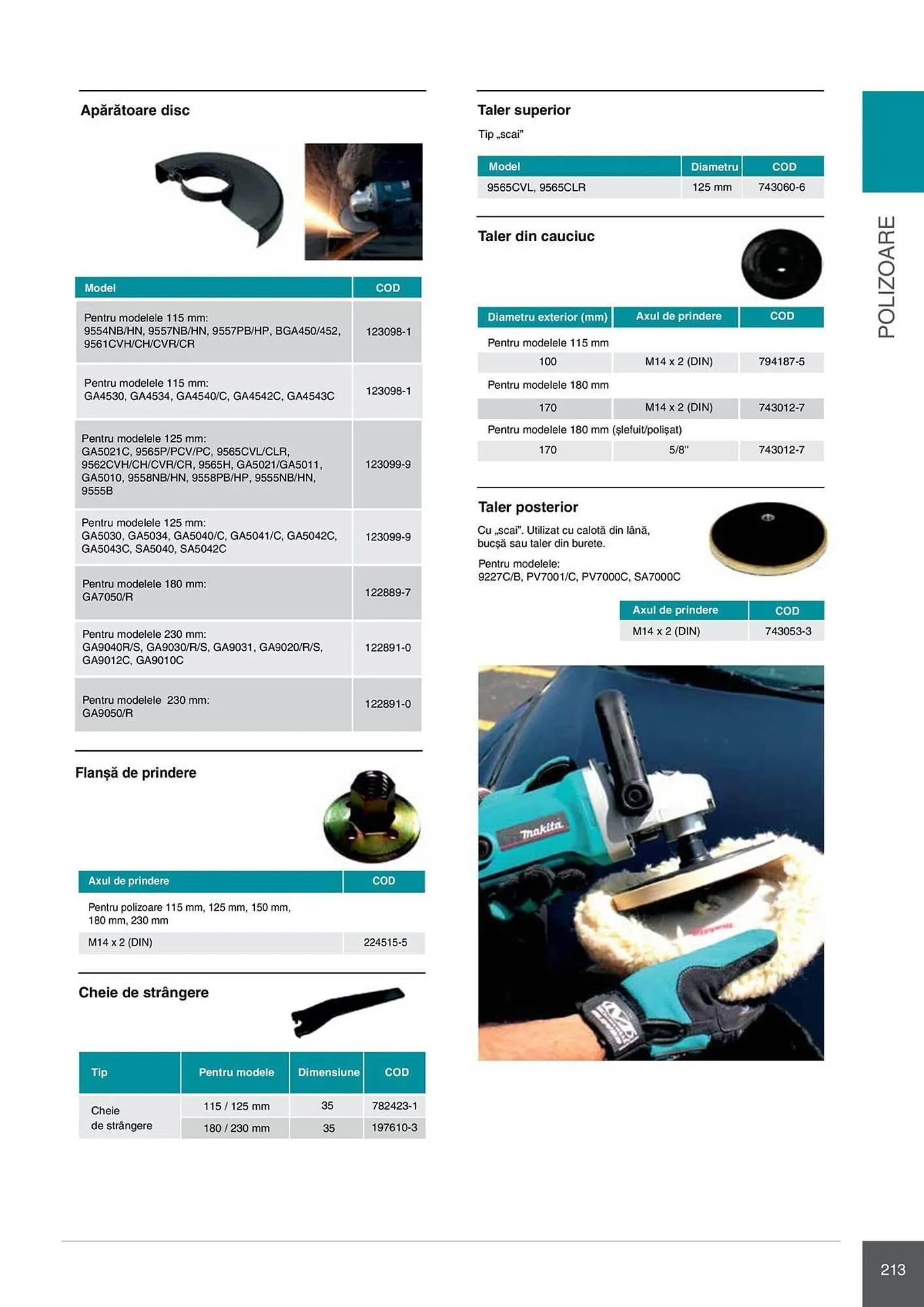 Catalog Catalog Makita de la 28 aprilie până la 31 decembrie 2026 - Revista Pagina 213