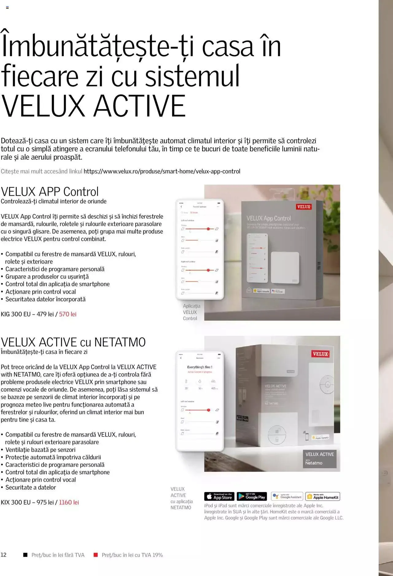 Catalog Velux catalog - Rulouri şi rolete 2022 de la 7 martie până la 31 decembrie 2023 - Revista Pagina 12