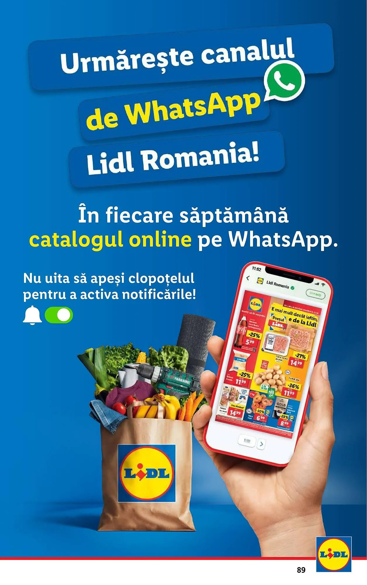 Catalog Catalog Lidl de la 14 iulie până la 20 iulie 2025 - Revista Pagina 89