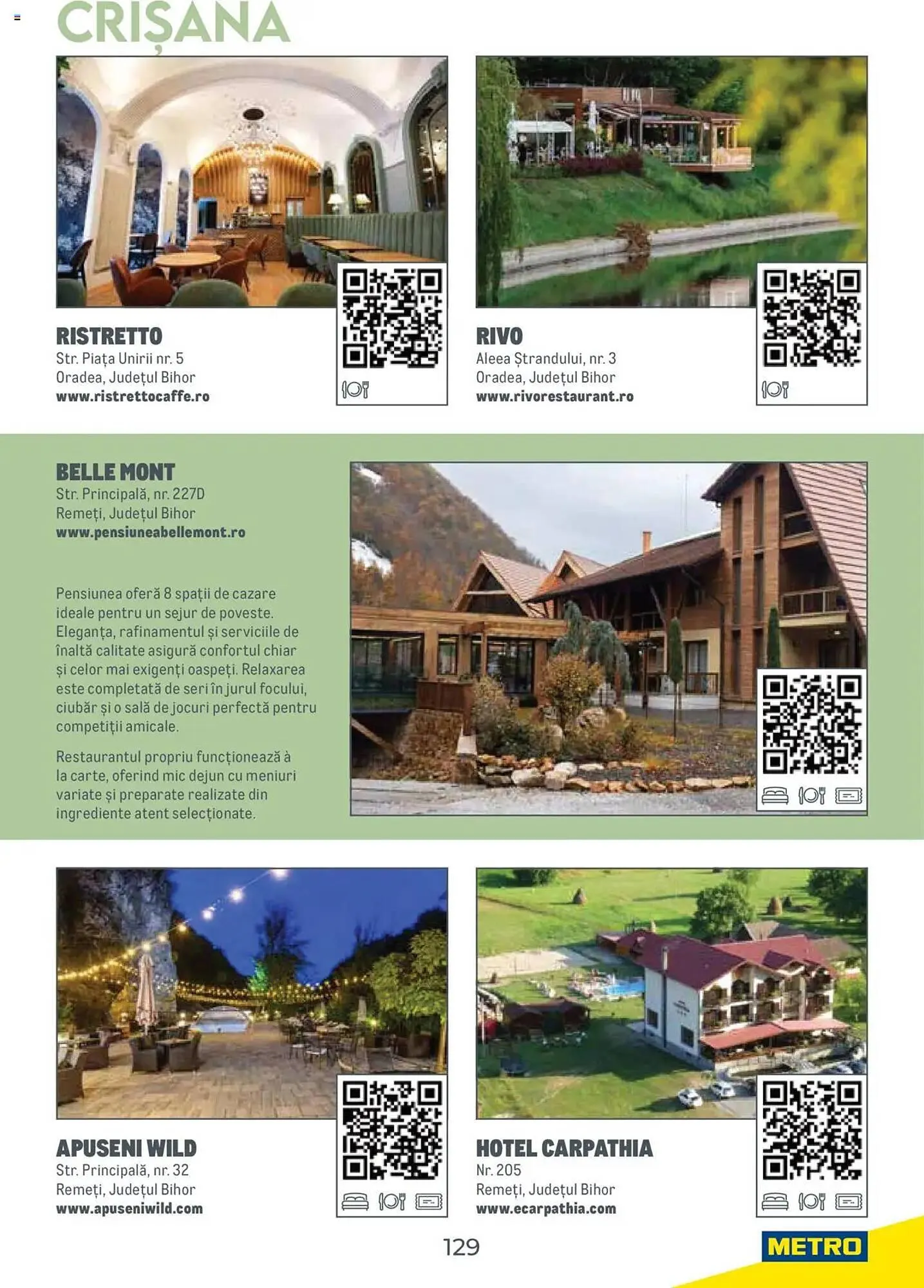 Catalog Catalog Metro de la 31 iulie până la 31 decembrie 2026 - Revista Pagina 129