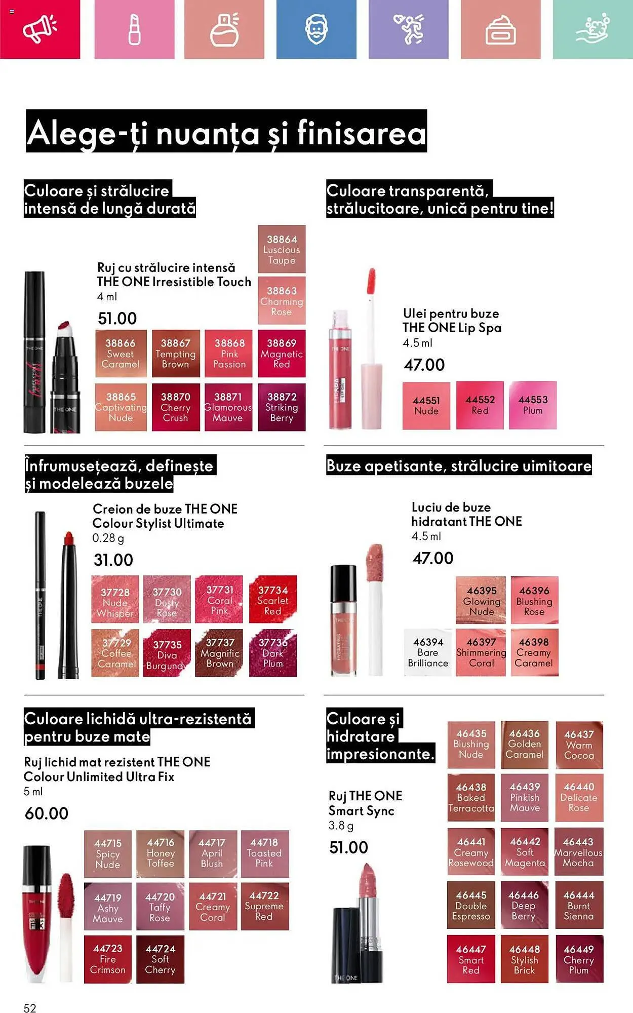 Catalog Catalog Oriflame de la 2 martie până la 22 martie 2025 - Revista Pagina 52