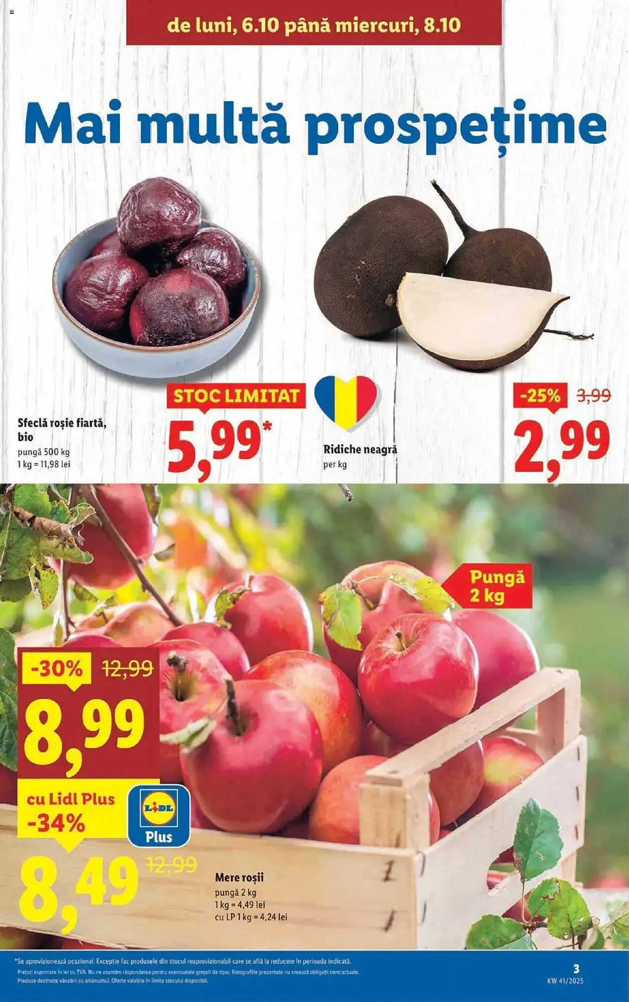 Catalog Catalog Lidl de la 5 octombrie până la 12 octombrie 2025 - Revista Pagina 3
