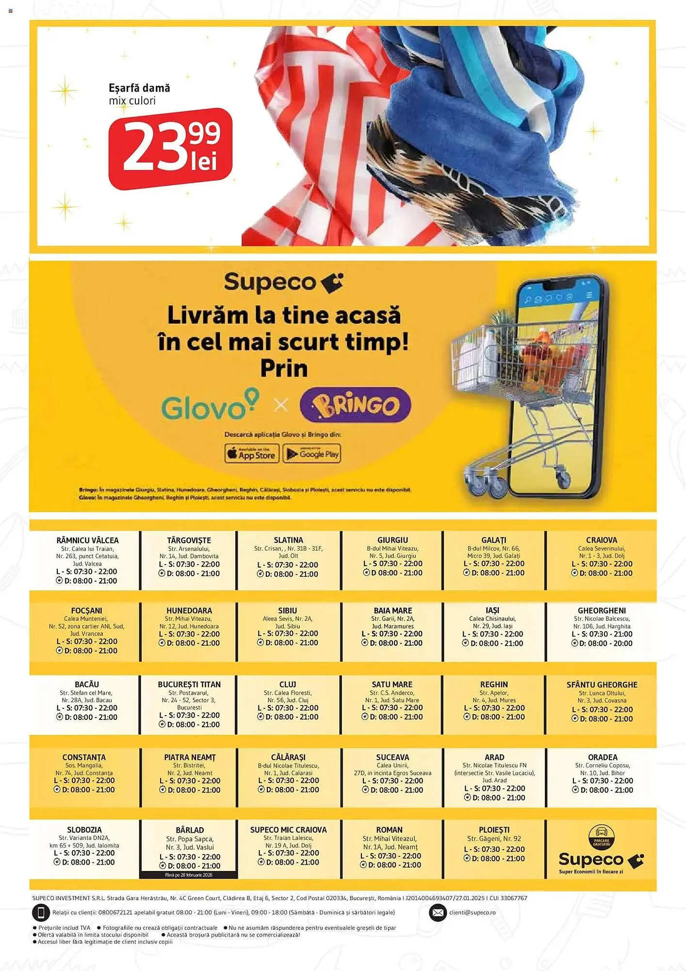 Catalog Catalog Supeco de la 18 februarie până la 11 martie 2026 - Revista Pagina 26