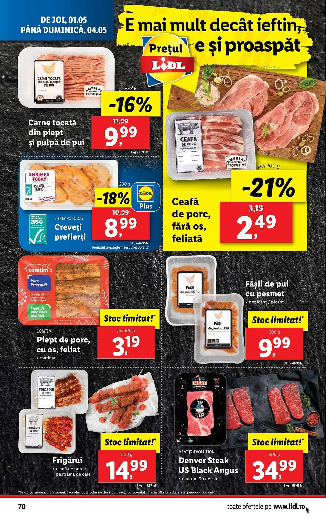 Catalog Catalog Lidl de la 22 aprilie până la 27 aprilie 2025 - Revista Pagina 70