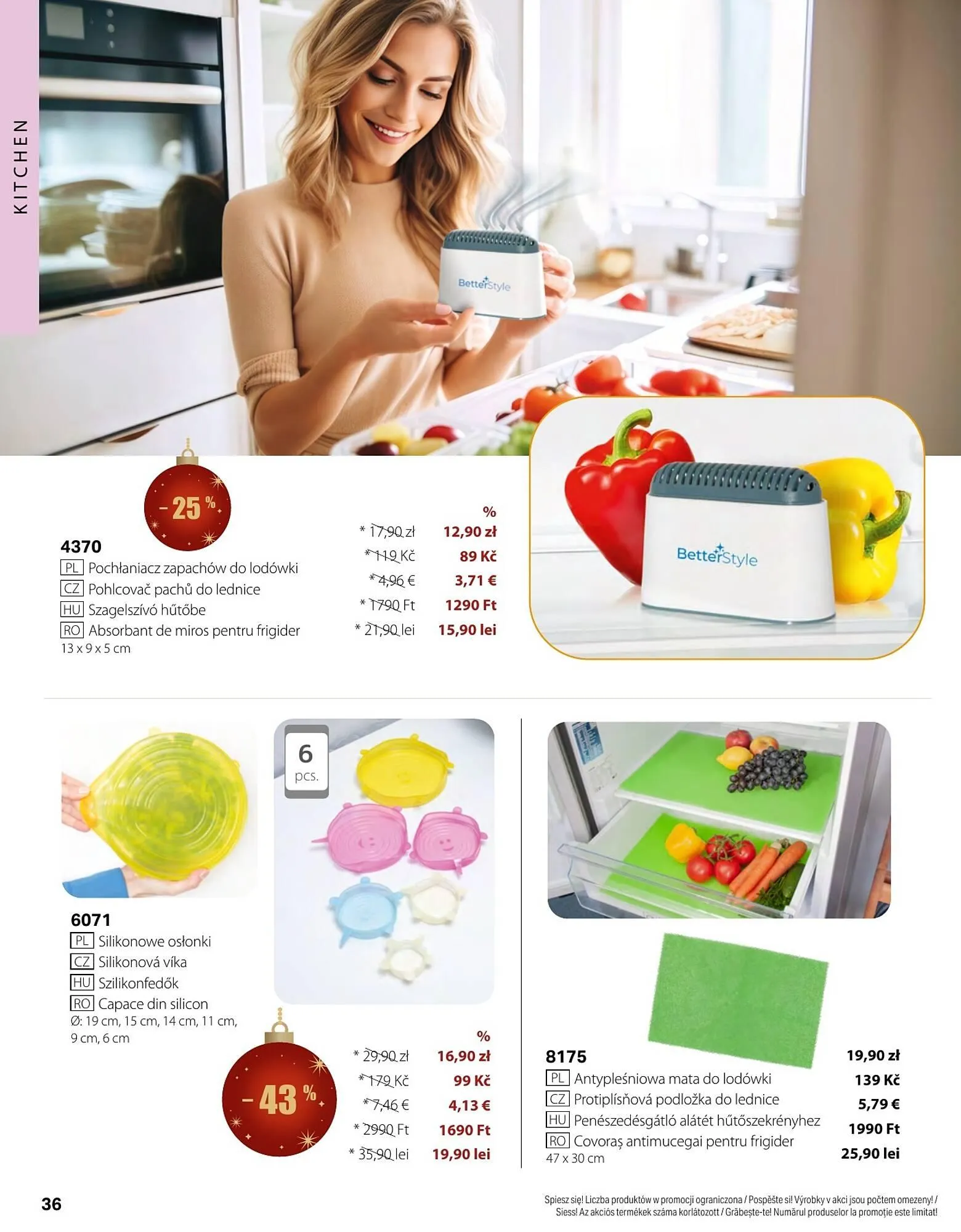 Catalog Catalog BetterStyle de la 1 noiembrie până la 30 noiembrie 2025 - Revista Pagina 36