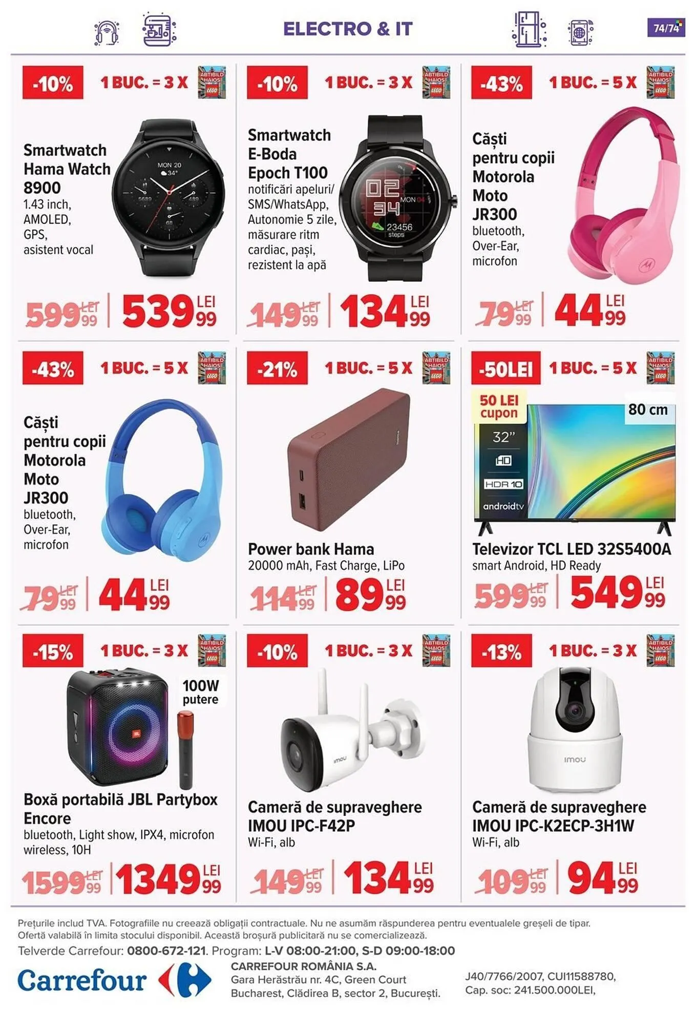 Catalog Catalog Carrefour de la 7 mai până la 20 mai 2025 - Revista Pagina 74