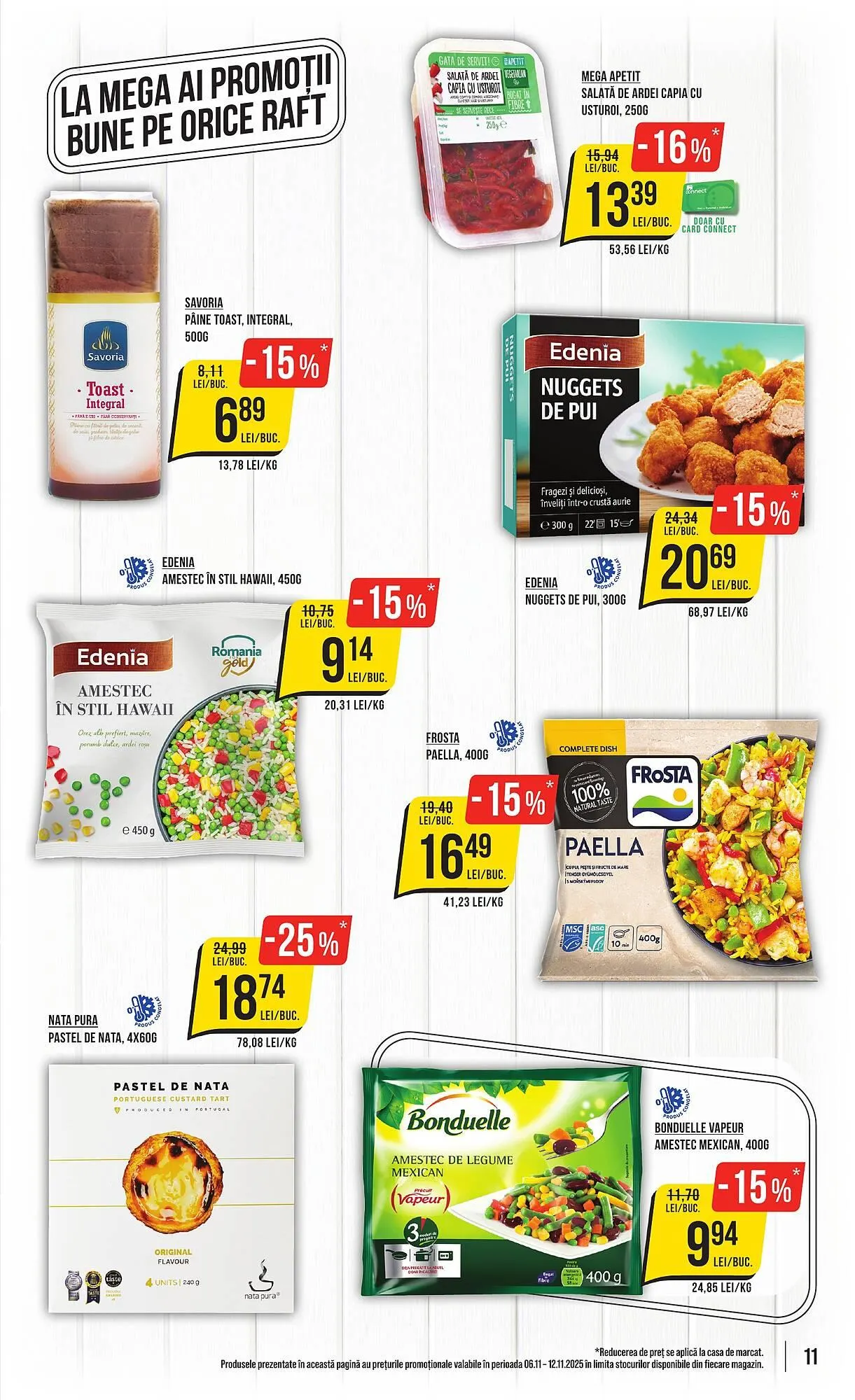 Catalog Catalog Mega Image de la 6 noiembrie până la 12 noiembrie 2025 - Revista Pagina 11