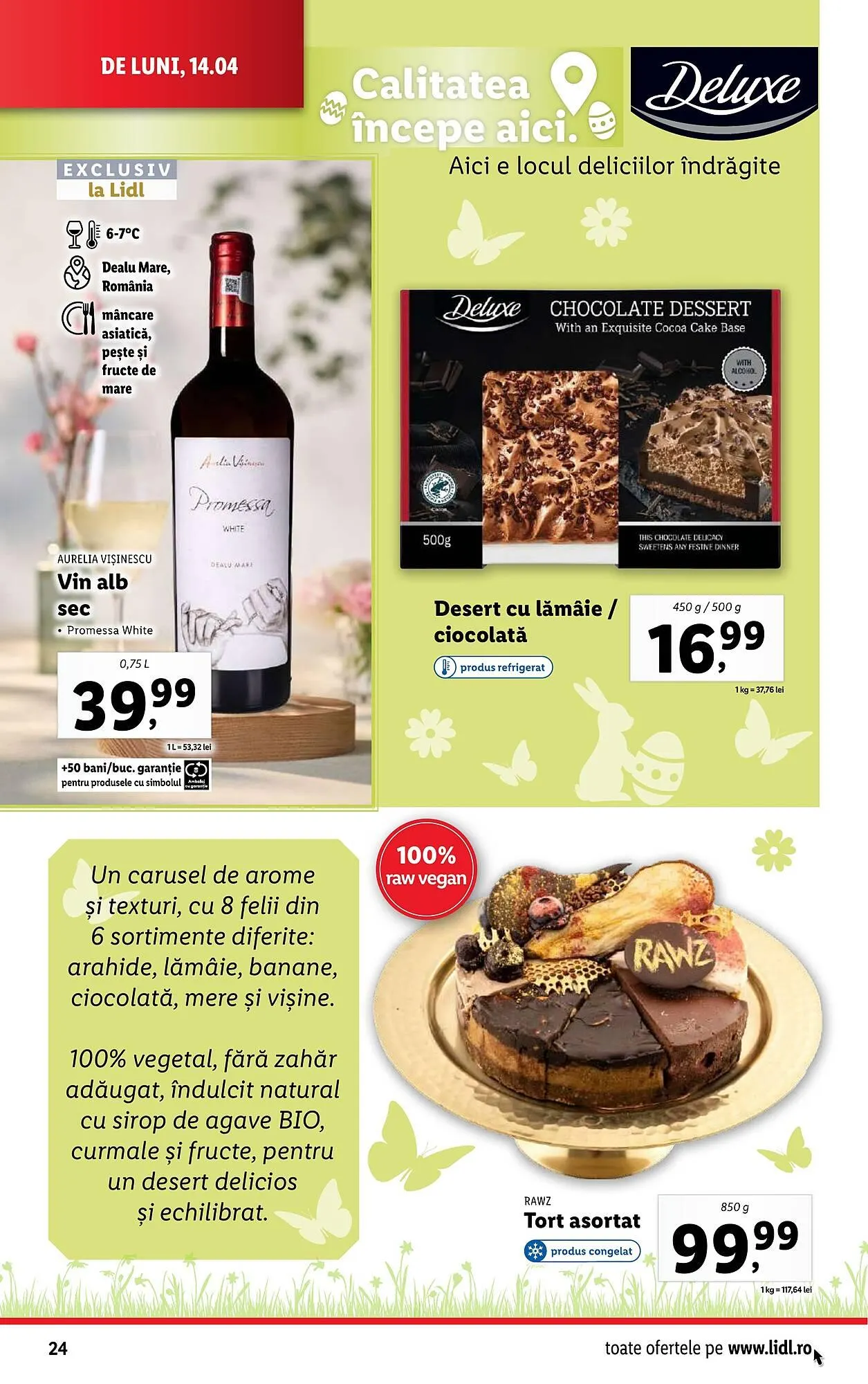 Catalog Catalog Lidl de la 14 aprilie până la 19 aprilie 2025 - Revista Pagina 24