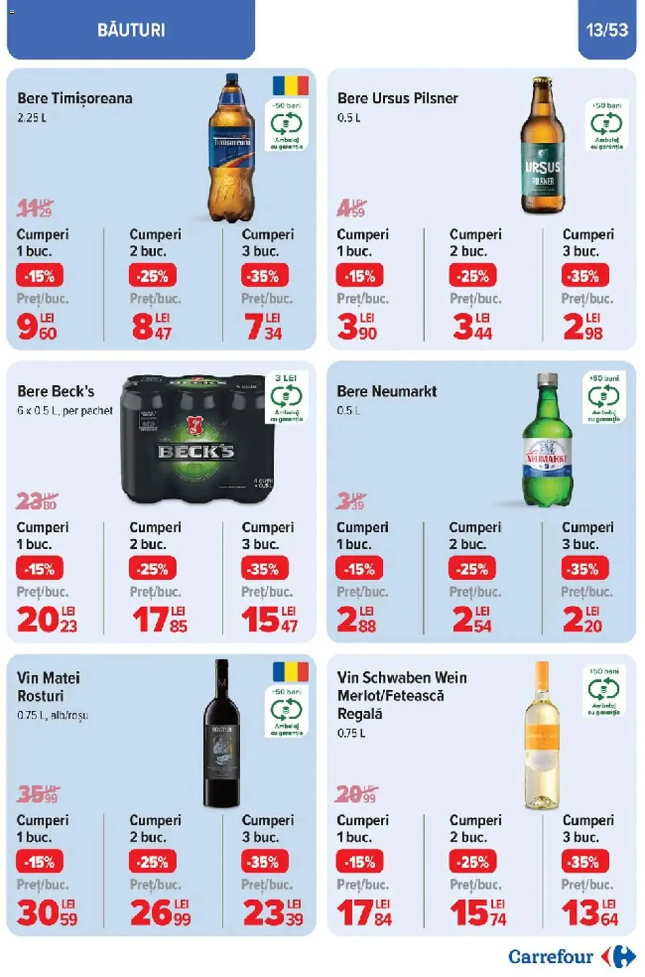 Catalog Catalog Carrefour de la 10 martie până la 18 martie 2025 - Revista Pagina 13