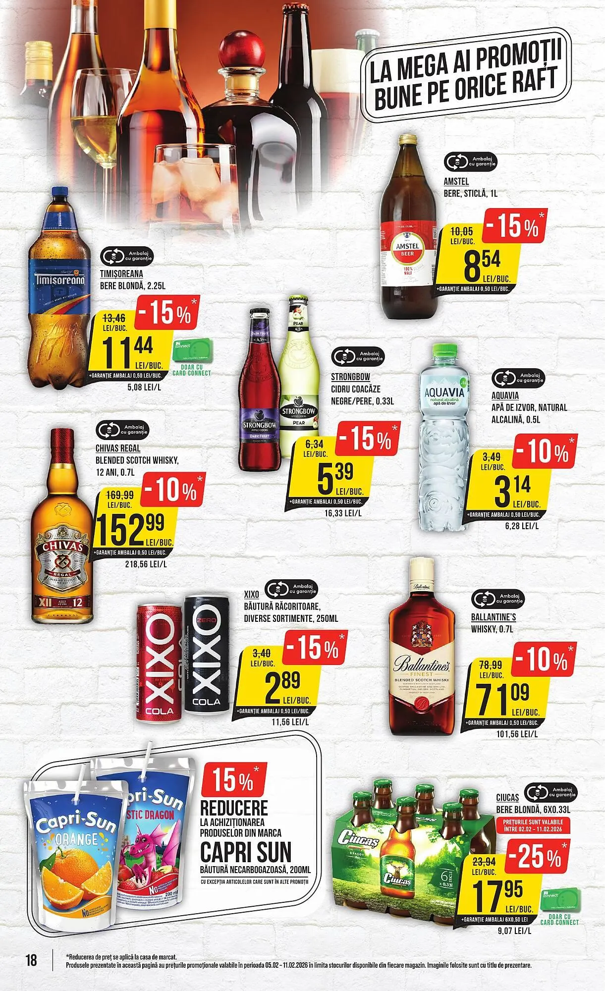 Catalog Catalog Mega Image de la 5 februarie până la 11 februarie 2026 - Revista Pagina 18