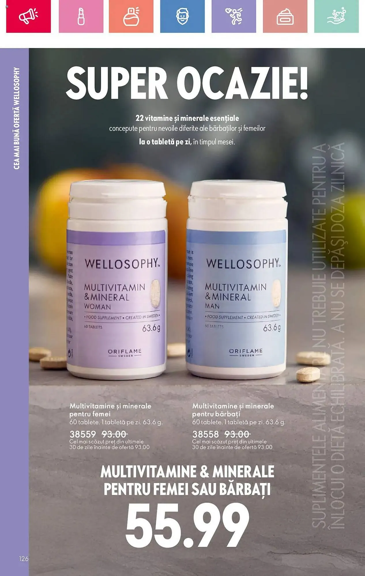 Catalog Catalog Oriflame de la 26 iulie până la 19 august 2025 - Revista Pagina 126