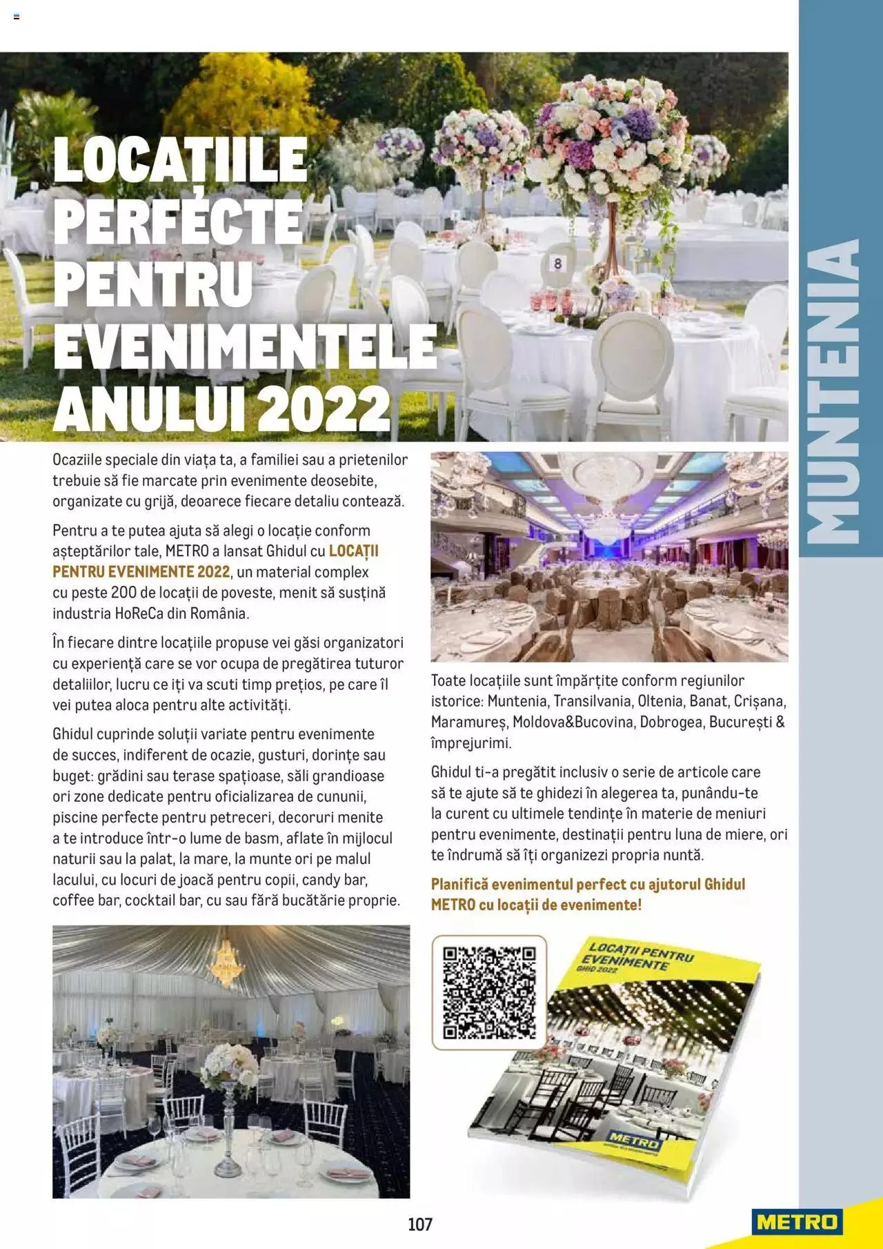 Catalog Metro - Ghid de călătorie - România, 2022 de la 4 iulie până la 31 decembrie 2023 - Revista Pagina 107