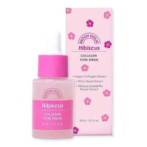 Ser pentru minimizarea porilor cu colagen vegan Patch Holic 30ml