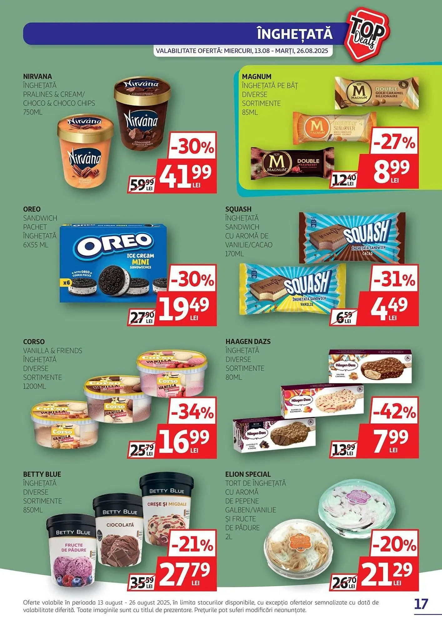 Catalog Catalog Auchan de la 13 august până la 26 august 2025 - Revista Pagina 17