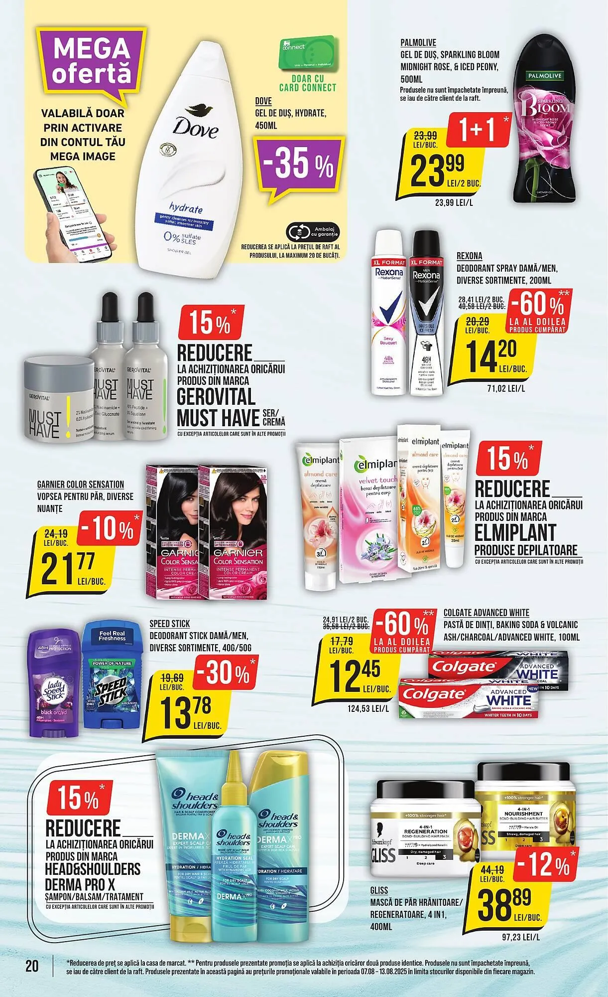 Catalog Catalog Mega Image de la 7 august până la 13 august 2025 - Revista Pagina 20