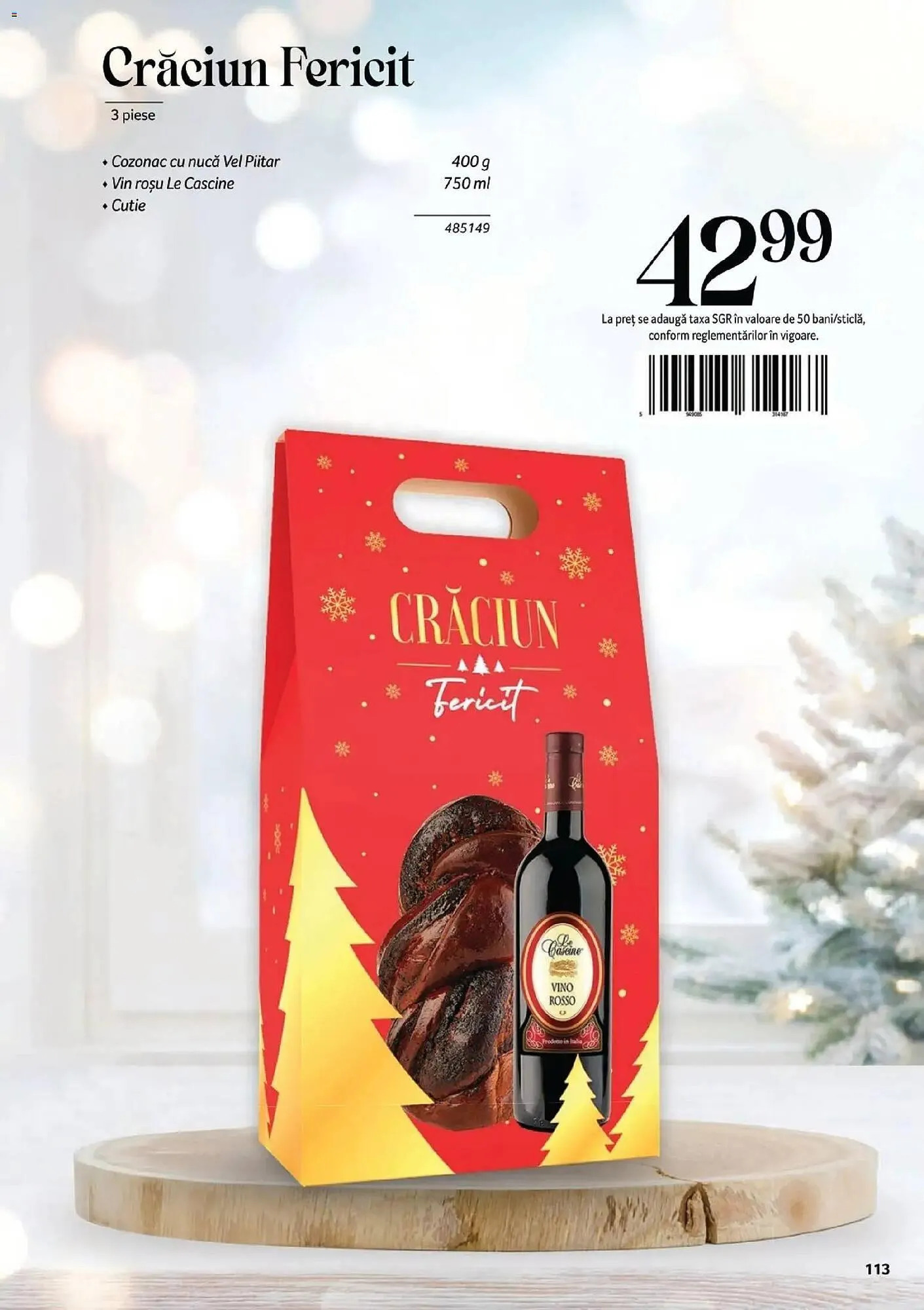 Catalog Catalog Selgros de la 6 noiembrie până la 23 decembrie 2025 - Revista Pagina 113