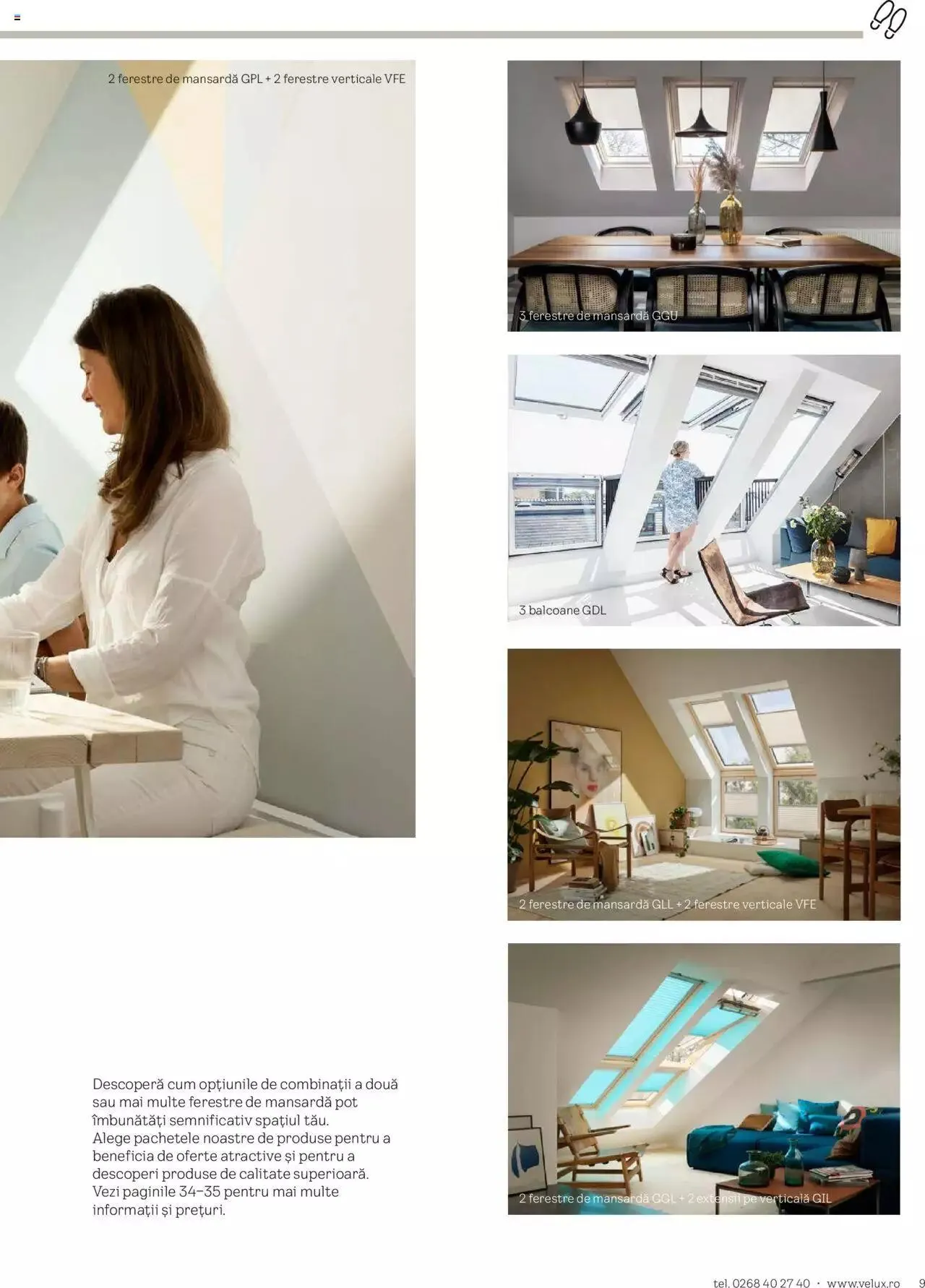 Catalog Catalog Velux de la 19 martie până la 31 decembrie 2024 - Revista Pagina 9