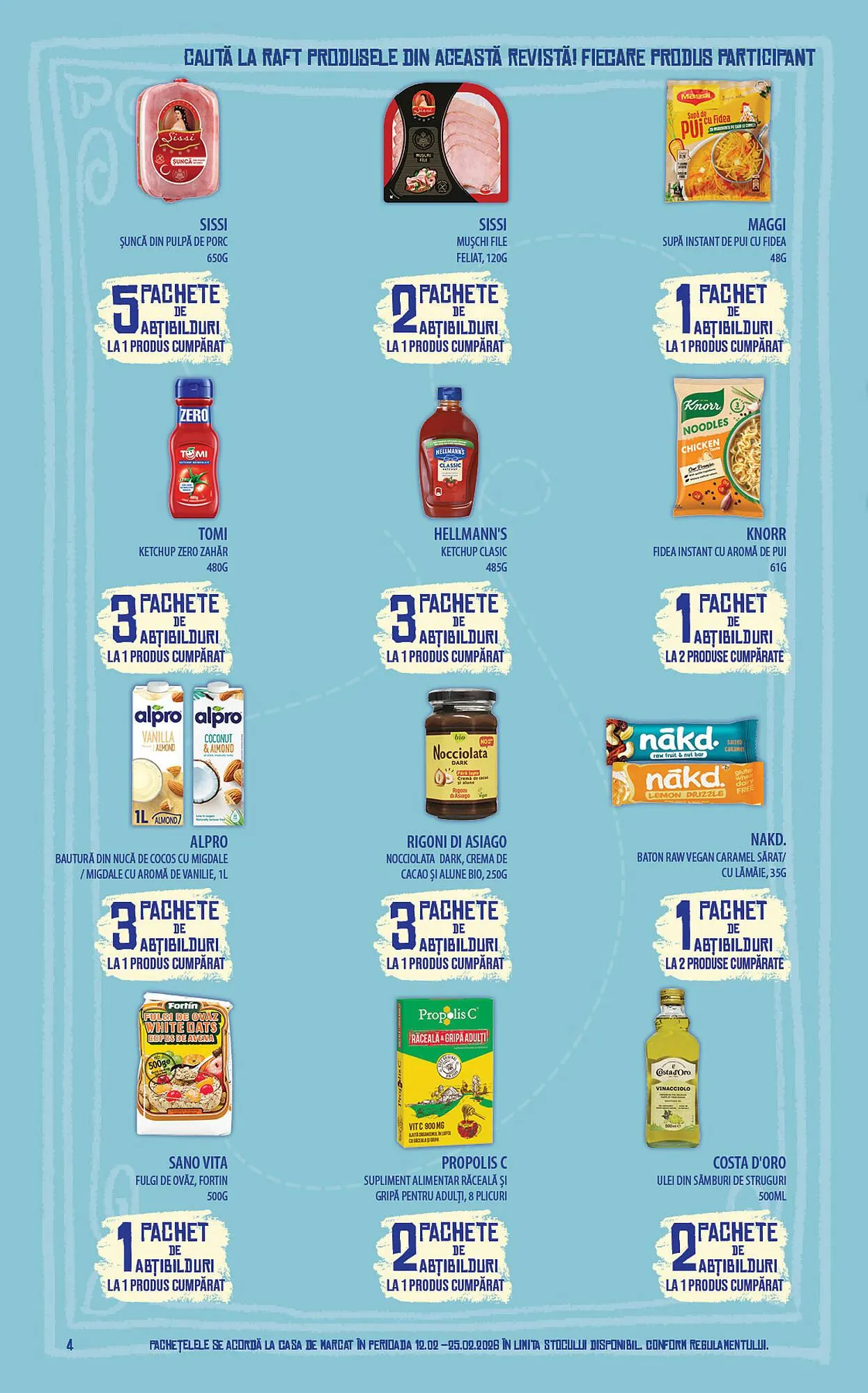 Catalog Catalog Mega Image de la 12 februarie până la 25 februarie 2026 - Revista Pagina 4