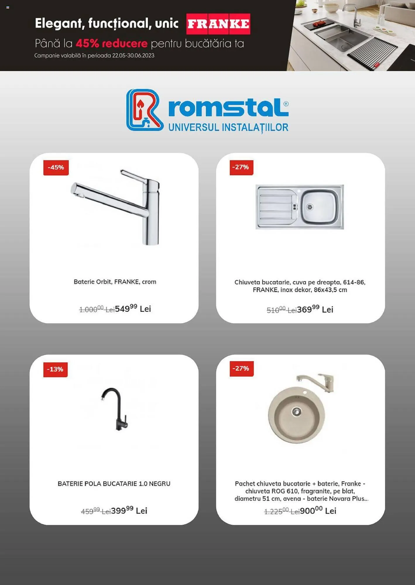 Catalog Romstal catalog de la 1 iulie până la 31 iulie 2023 - Revista Pagina 6