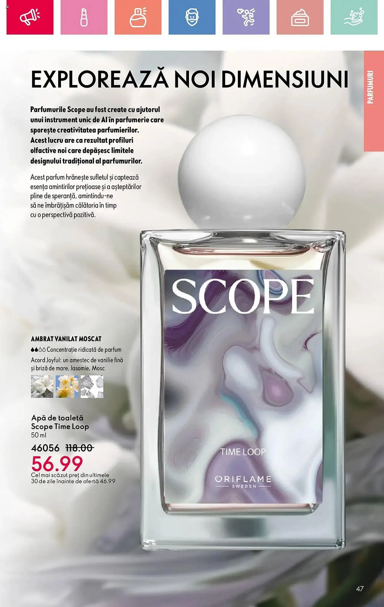 Catalog Catalog Oriflame de la 19 ianuarie până la 8 februarie 2025 - Revista Pagina 47