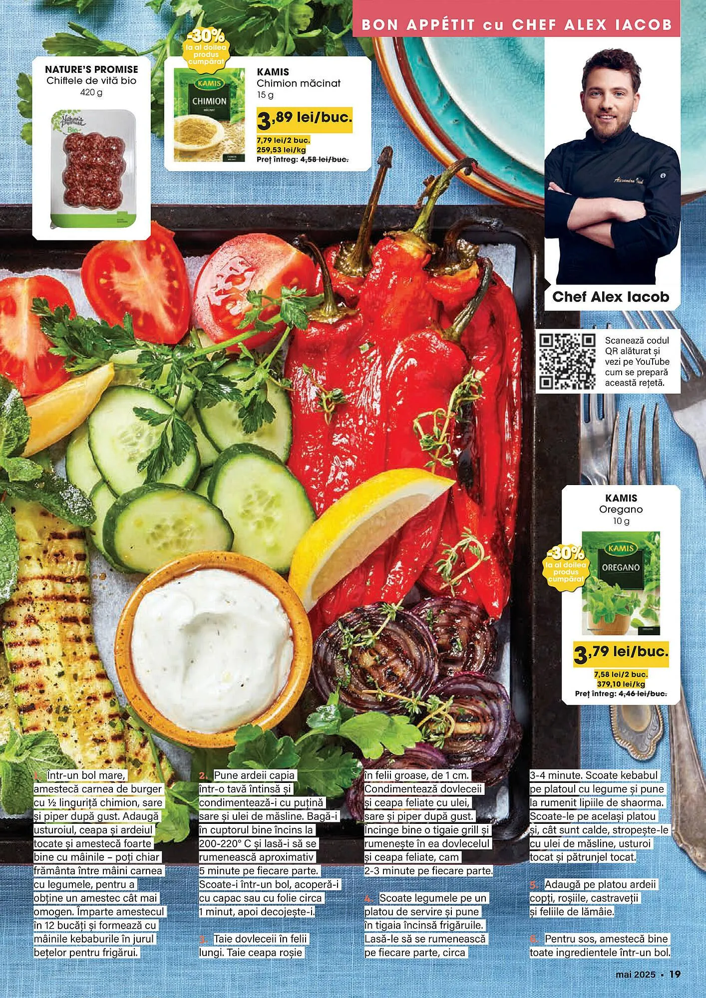 Catalog Catalog Mega Image de la 28 aprilie până la 31 mai 2025 - Revista Pagina 19