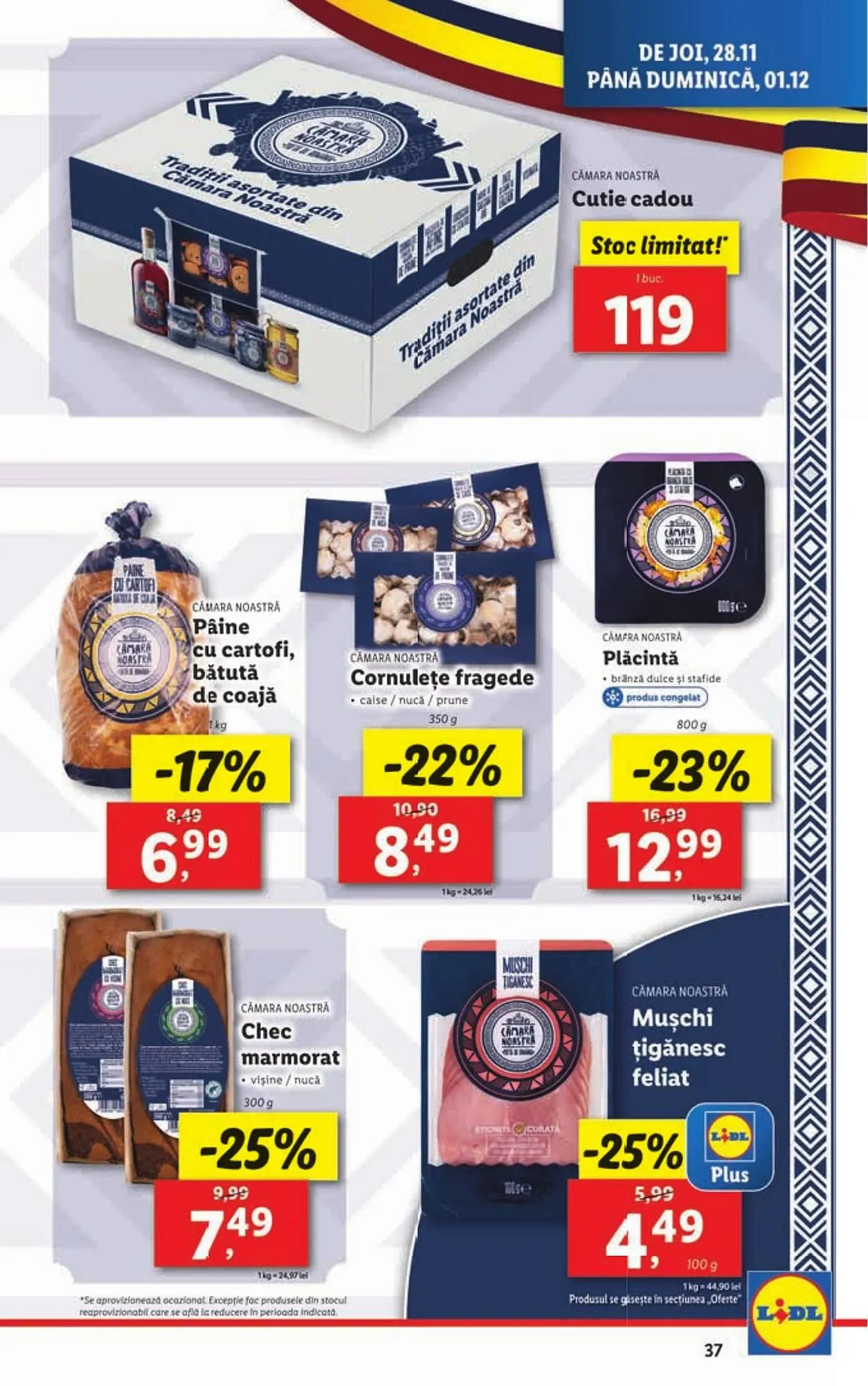 Catalog Catalog Lidl de la 25 noiembrie până la 1 decembrie 2024 - Revista Pagina 37