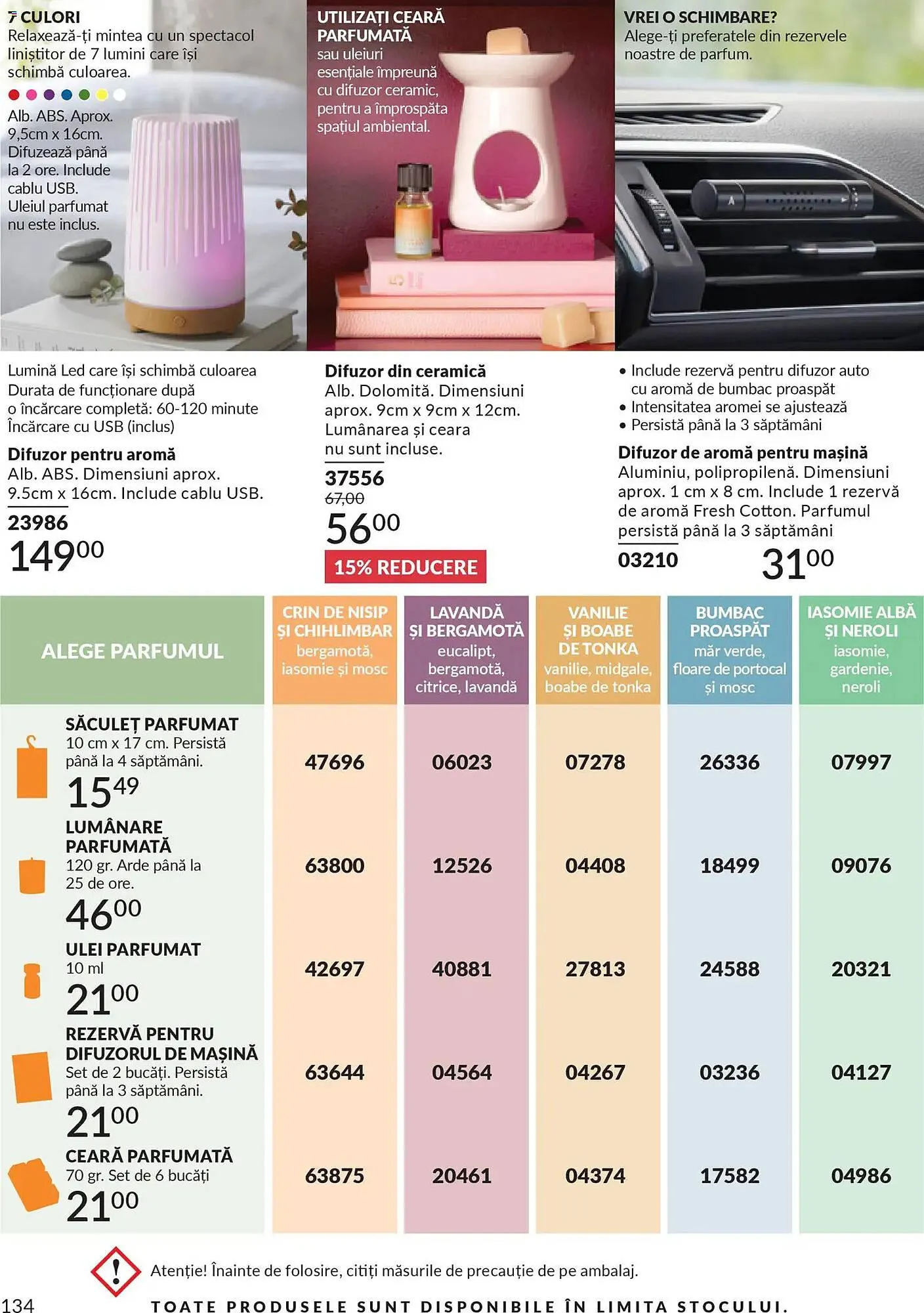 Catalog Catalog Avon de la 28 februarie până la 31 martie 2026 - Revista Pagina 136